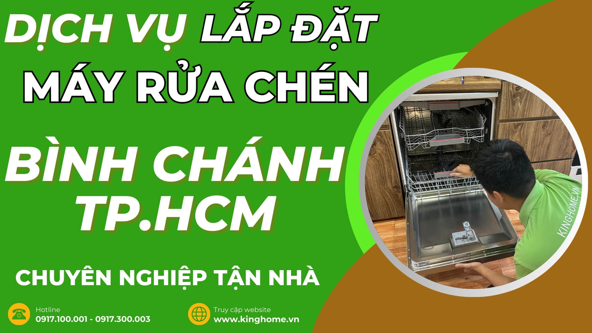 Dịch vụ lắp đặt máy rửa chén tại Bình Chánh TPHCM chuyên nghiệp tận nhà