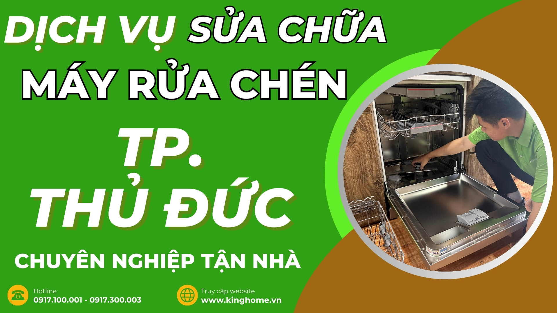 Dịch vụ sửa chữa máy rửa chén tại TP Thủ Đức TPHCM chuyên nghiệp tận nhà