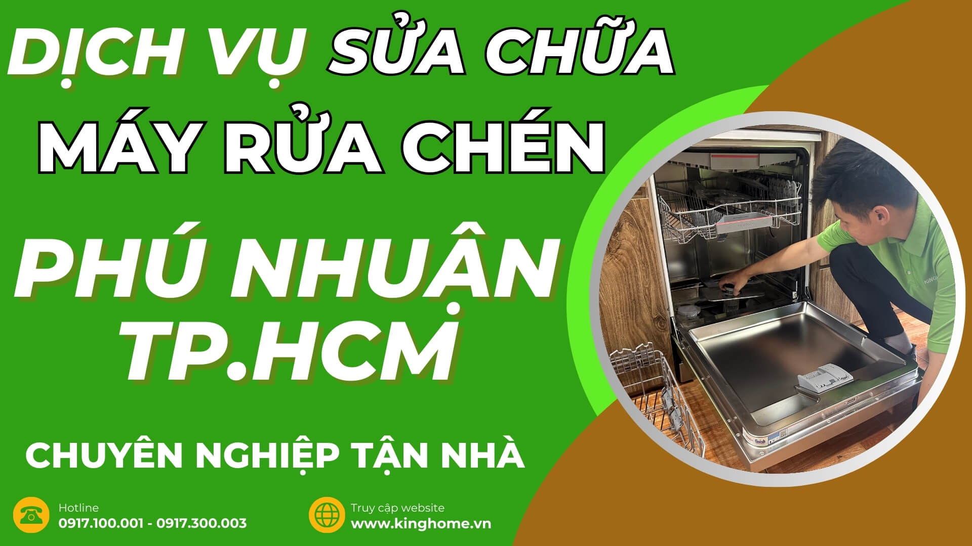 Dịch vụ sửa chữa máy rửa chén tại Quận Phú Nhuận TPHCM chuyên nghiệp tận nhà