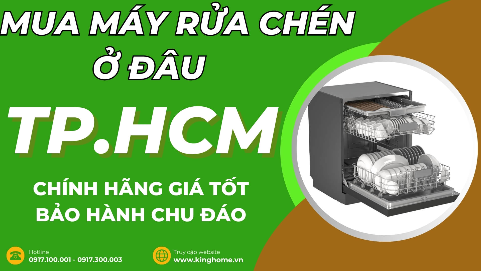 Mua máy rửa chén ở đâu tại TPHCM chính hãng giá tốt bảo hành chu đáo