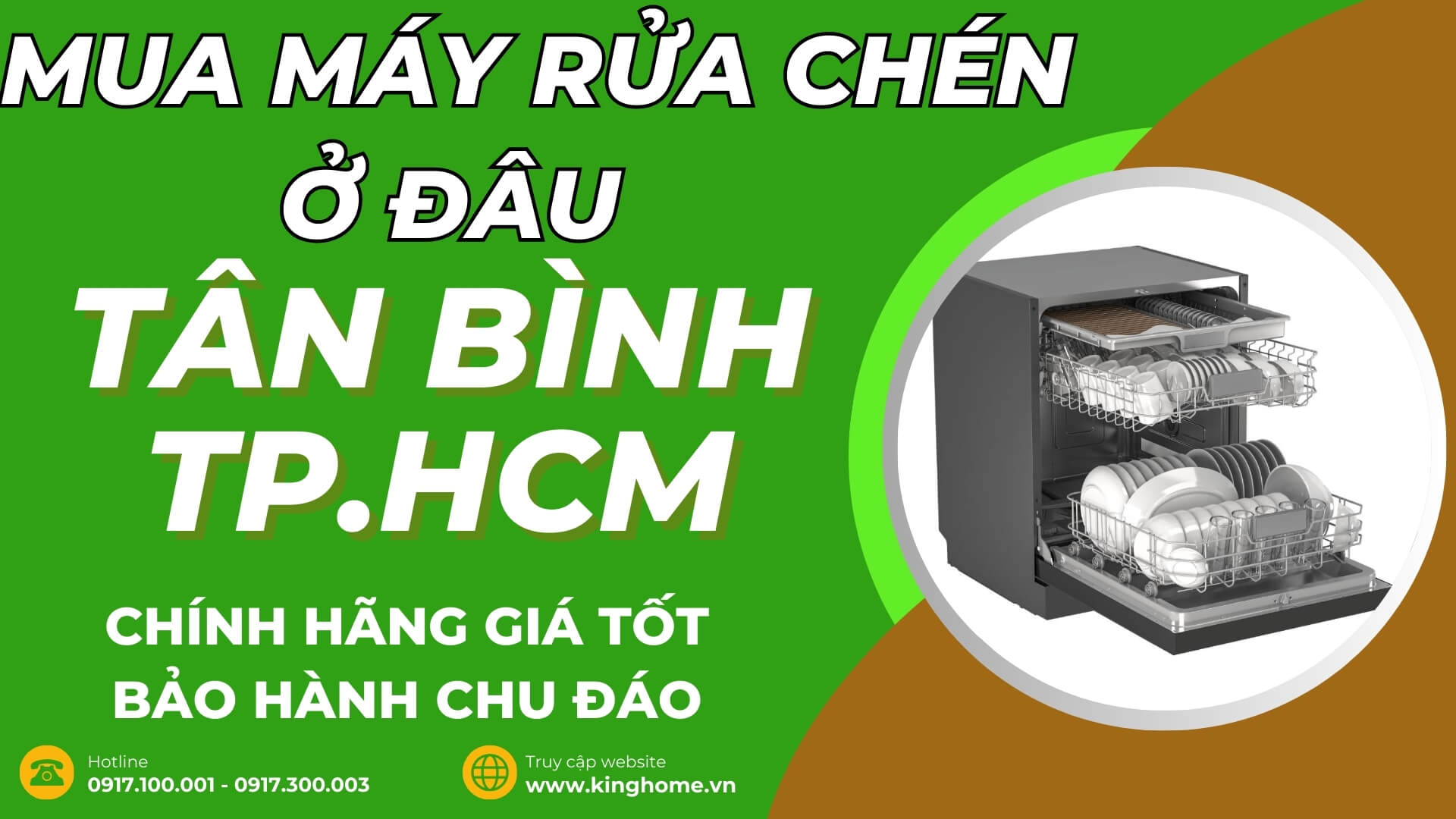 Mua máy rửa chén ở đâu tại Quận Tân Bình TPHCM chính hãng giá tốt bảo hành chu đáo