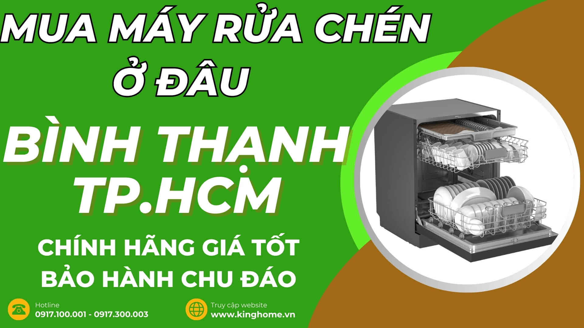 Mua máy rửa chén ở đâu tại Quận Bình Thạnh TPHCM chính hãng giá tốt bảo hành chu đáo