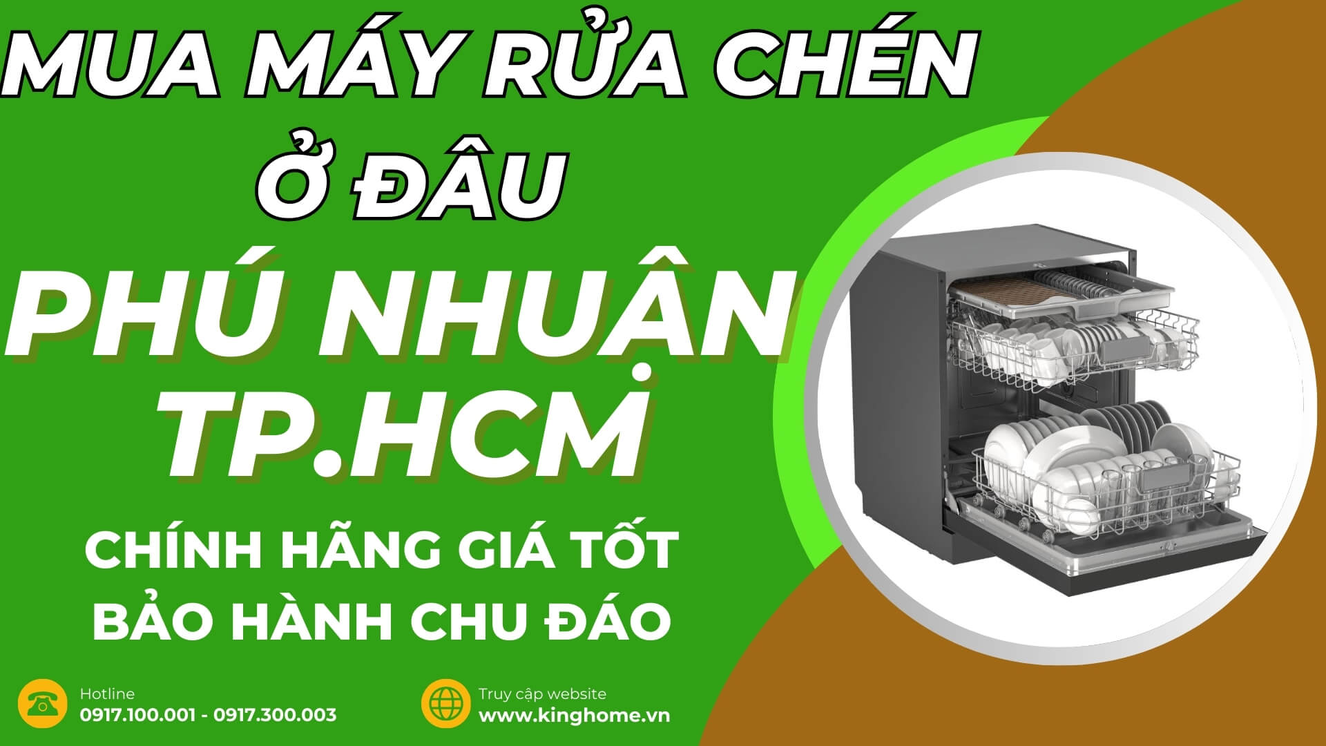 Mua máy rửa chén ở đâu tại Quận Phú Nhuận TPHCM chính hãng giá tốt bảo hành chu đáo