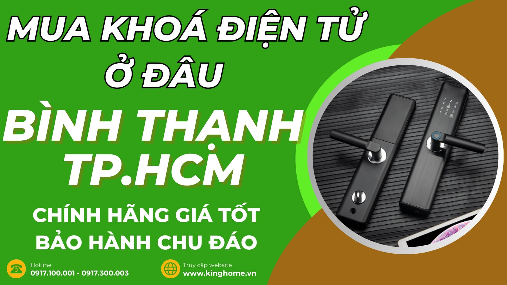 Mua khoá điện tử ở đâu tại Quận Bình Thạnh TPHCM chính hãng giá tốt bảo hành chu đáo