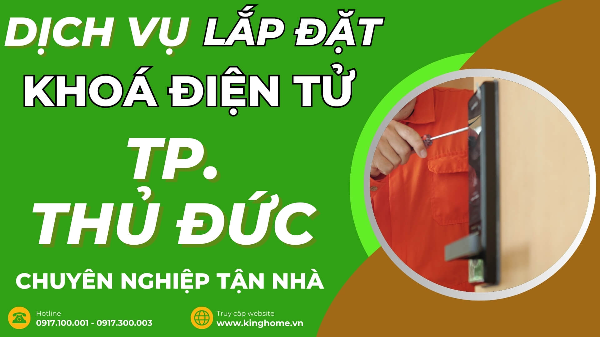 Dịch vụ lắp đặt khoá điện tử ở đâu tại TP Thủ Đức chuyên nghiệp tận nhà