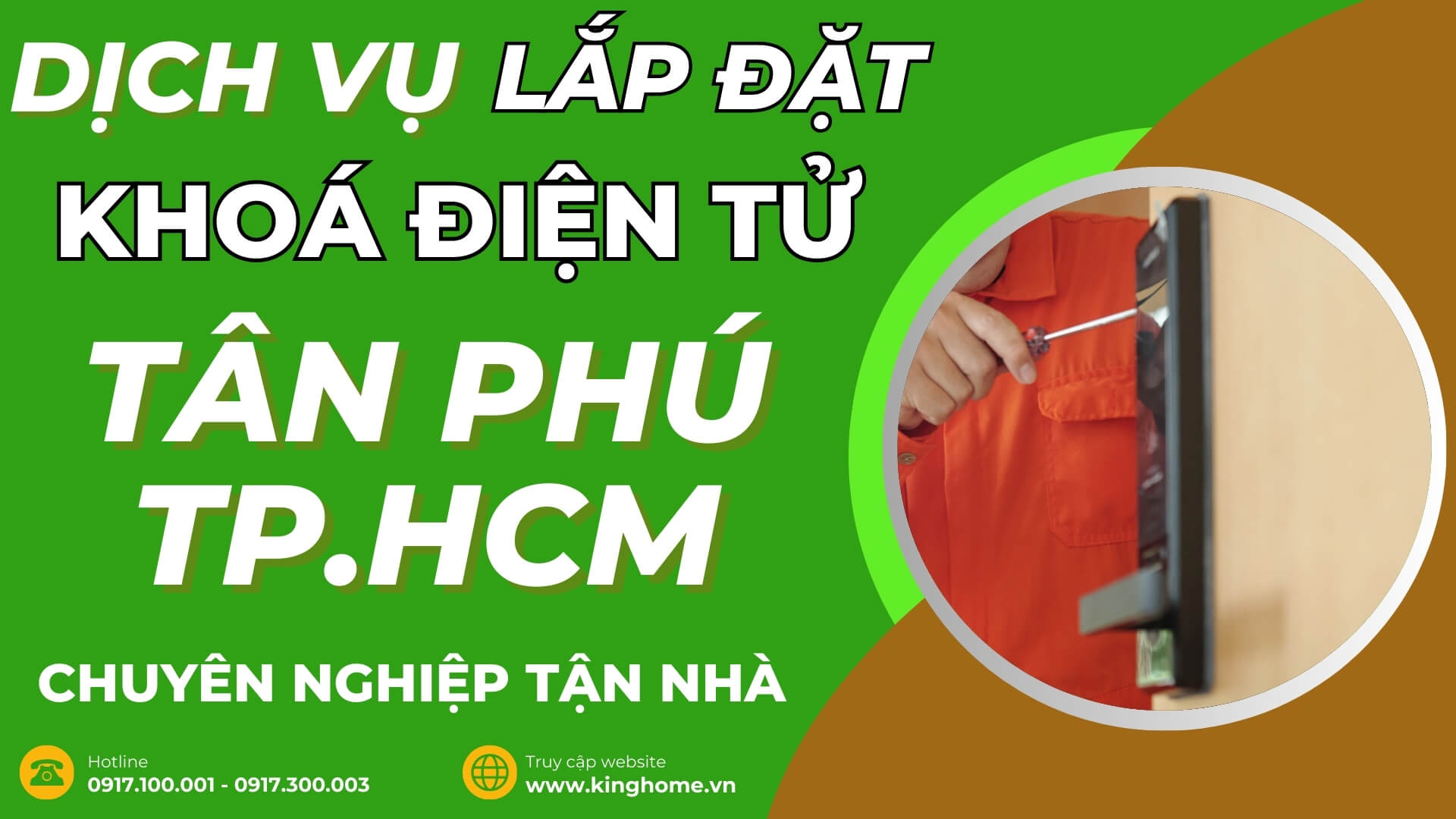 Dịch vụ lắp đặt khoá điện tử ở đâu tại Quận Tân Phú TPHCM chuyên nghiệp tận nhà