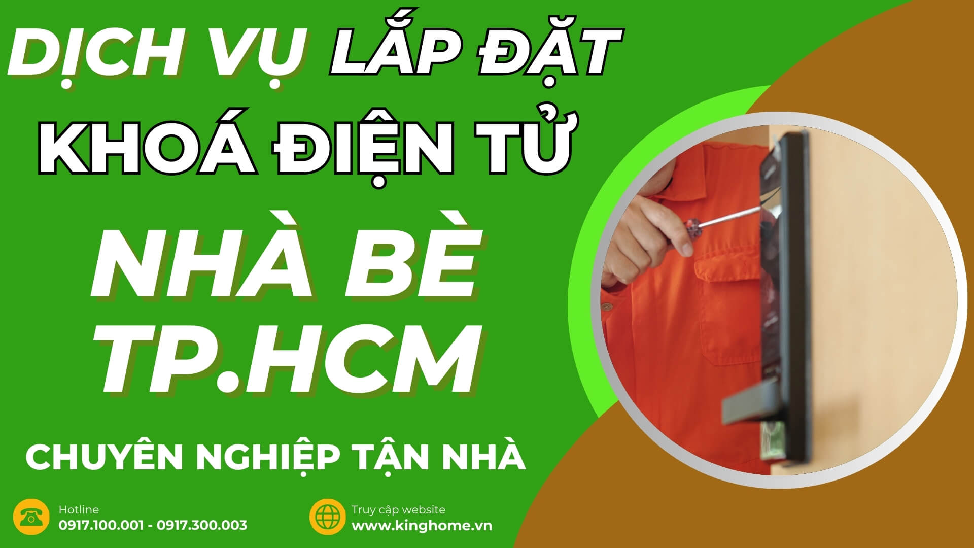 Dịch vụ lắp đặt khoá điện tử ở đâu tại Nhà bè TPHCM chuyên nghiệp tận nhà