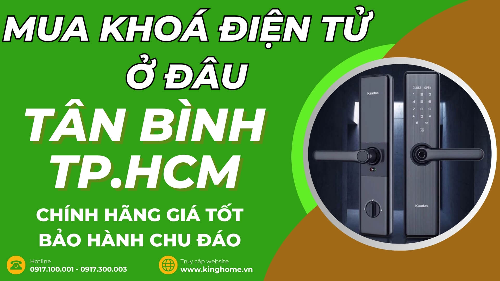 Mua khoá điện tử ở đâu tại Quận Tân Bình TPHCM chính hãng giá tốt bảo hành chu đáo