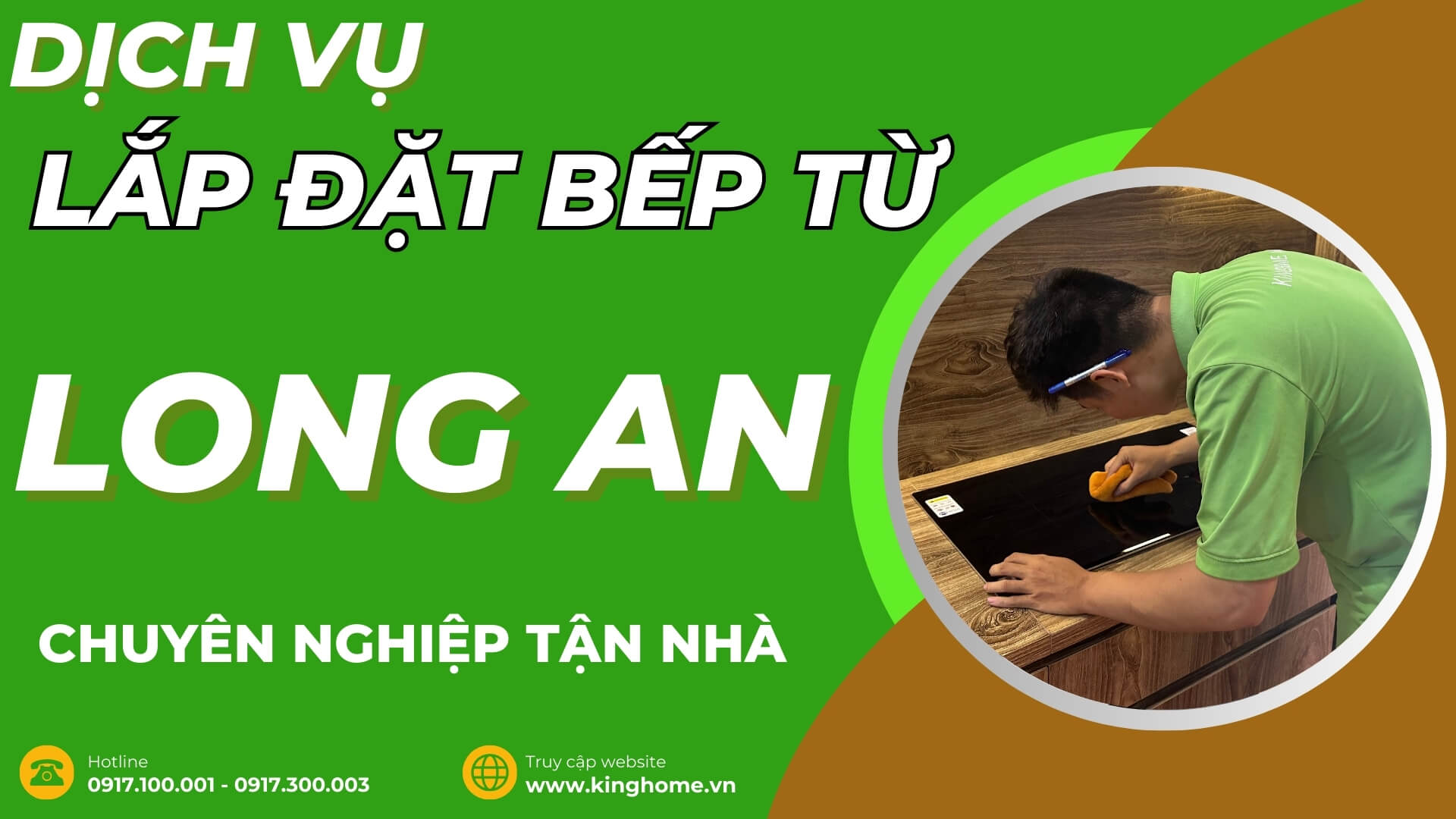 Dịch vụ lắp đặt bếp từ tại Long An chuyên nghiệp tận nhà