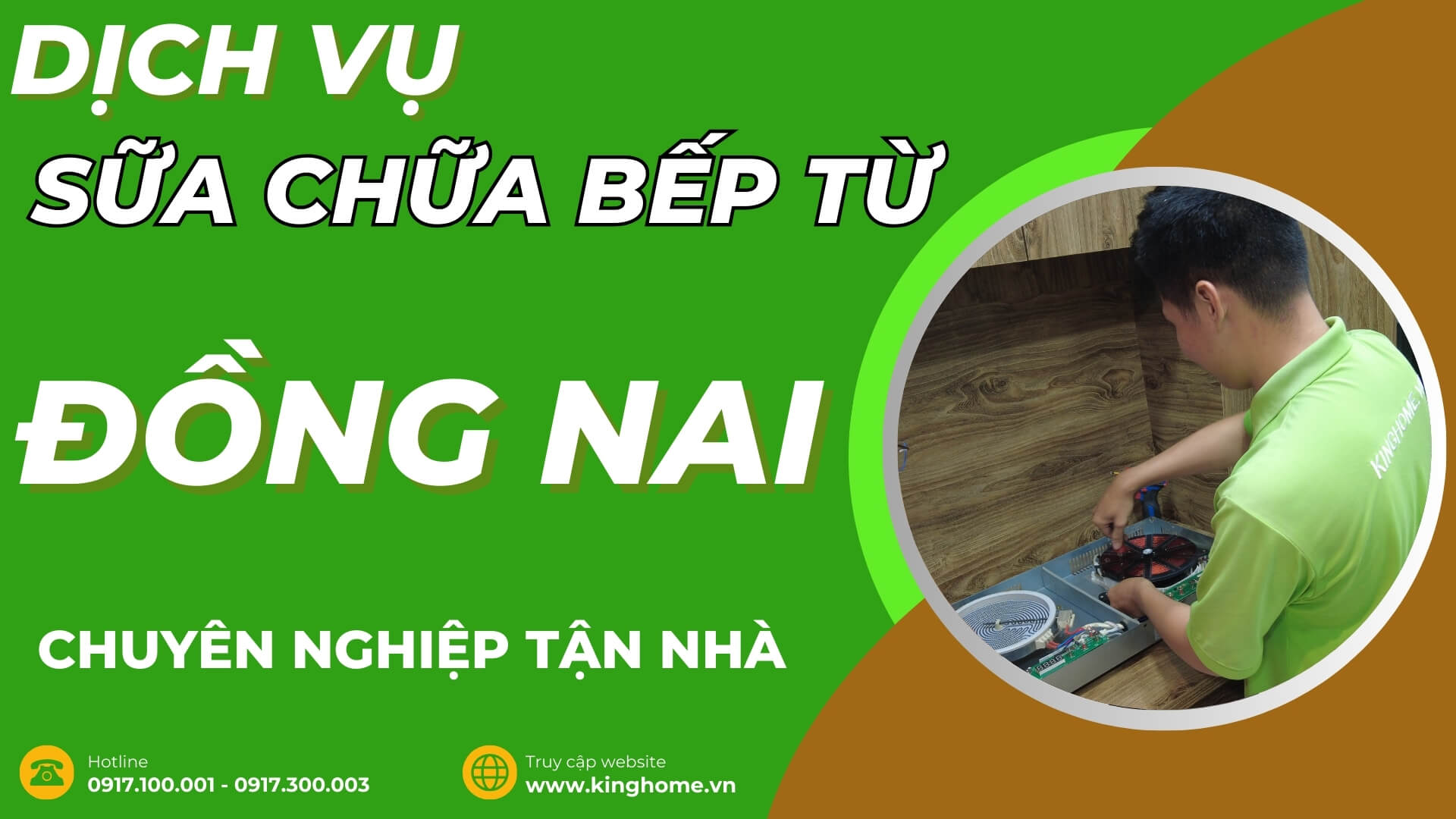 Dịch vụ sữa chữa bếp từ tại Đồng Nai chuyên nghiệp tận nhà