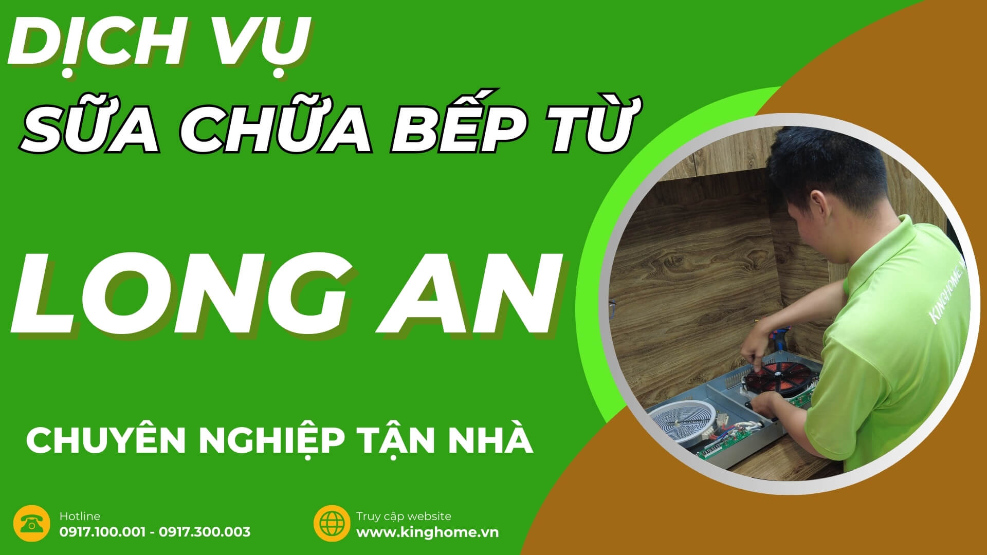 Dịch vụ sữa chữa bếp từ tại Long An chuyên nghiệp tận nhà