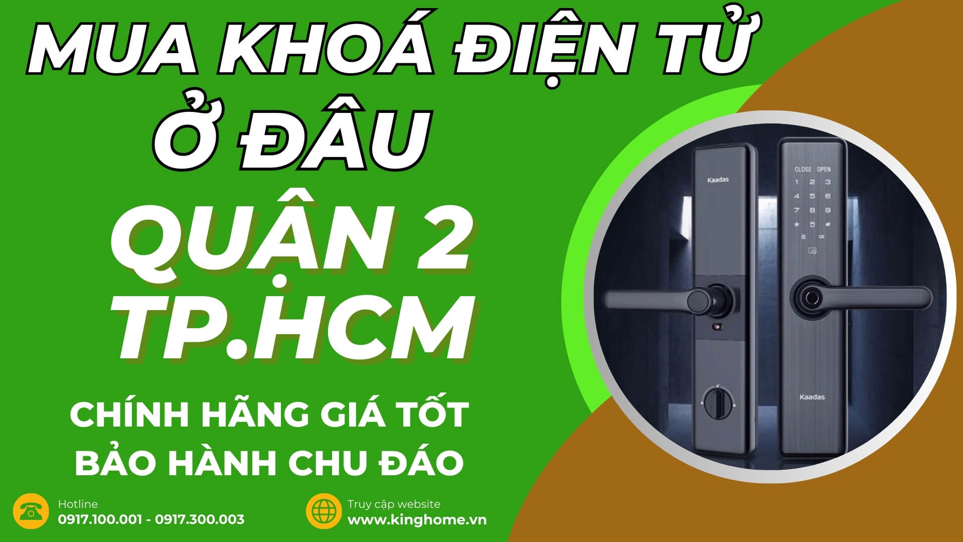 Mua khoá điện tử ở đâu tại Quận 2 TPHCM chính hãng giá tốt bảo hành chu đáo