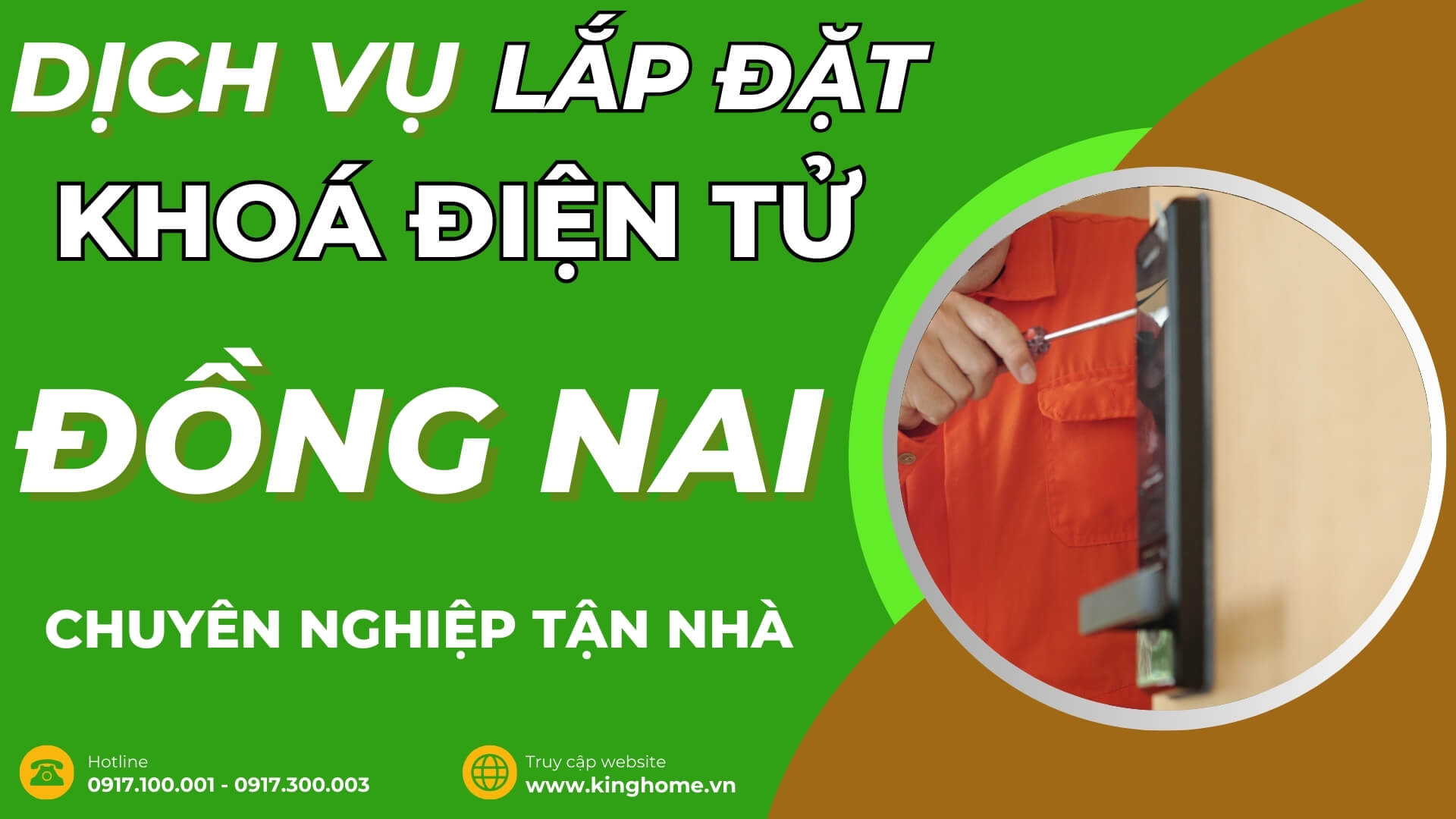 Dịch vụ lắp đặt khoá điện tử ở đâu tại Đồng Nai chuyên nghiệp tận nhà