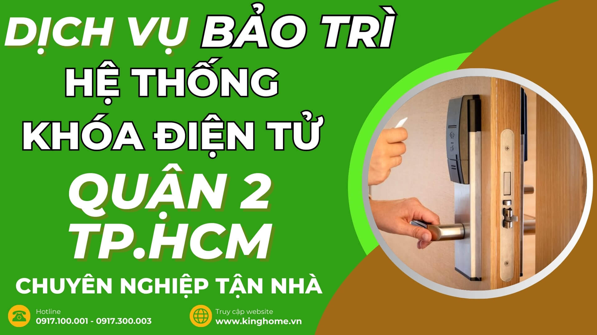 Dịch vụ bảo trì hệ thống khoá điện tử ở đâu tại Quận 2 TPHCM chuyên nghiệp tận nhà