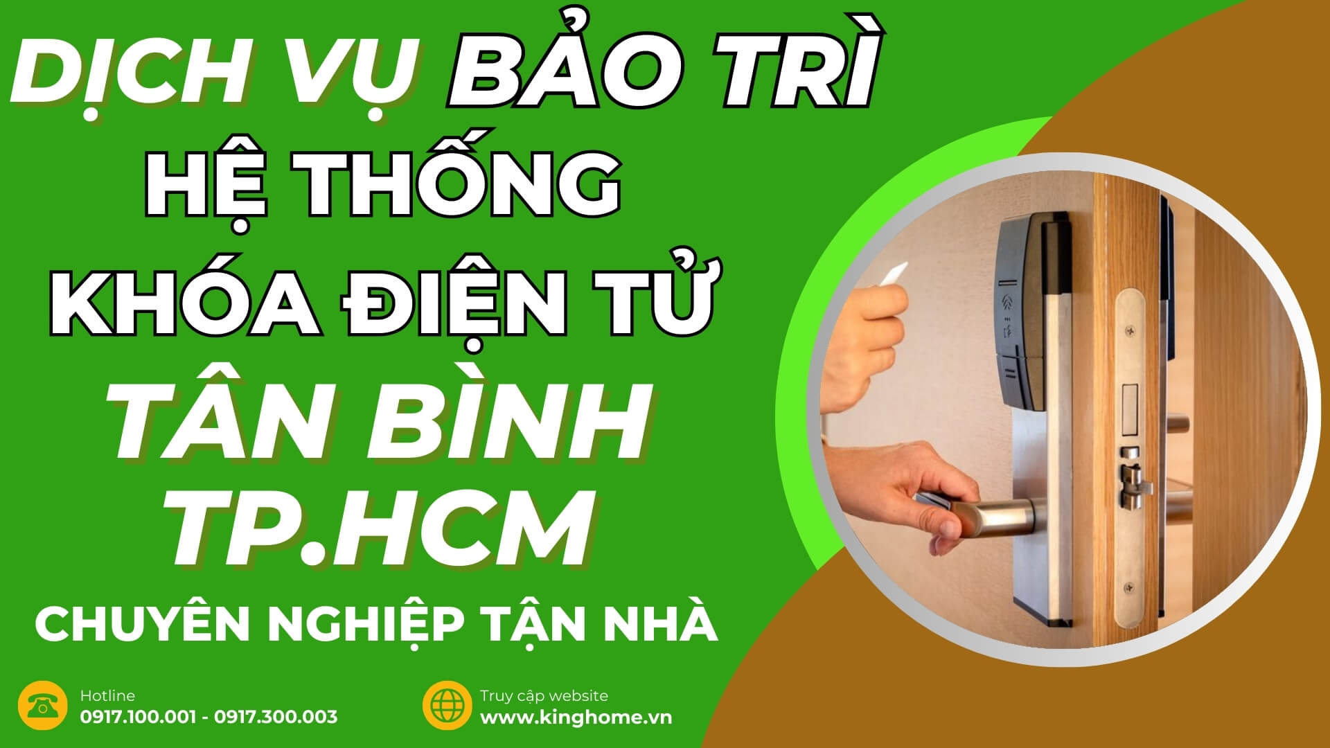 Dịch vụ bảo trì hệ thống khoá điện tử ở đâu tại Quận Tân Bình TPHCM chuyên nghiệp tận nhà