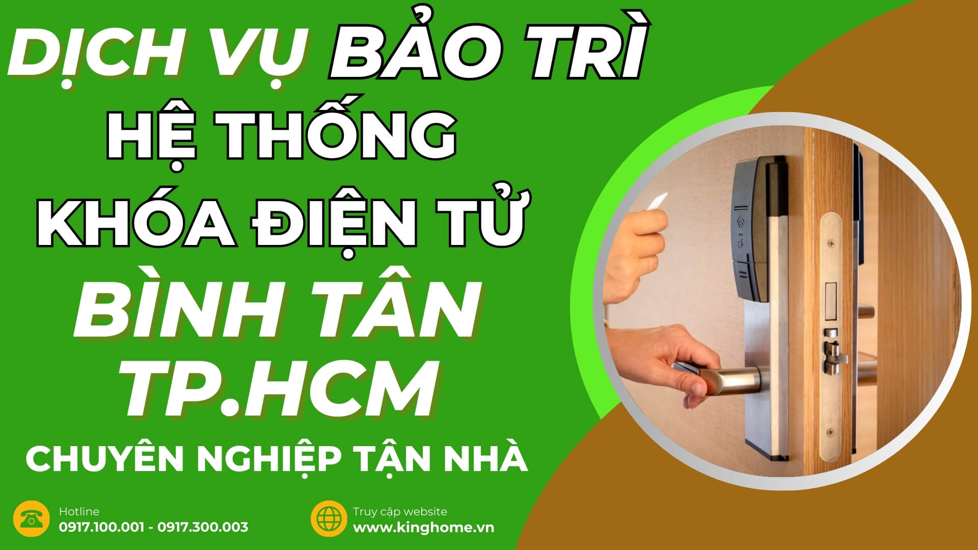 Dịch vụ bảo trì hệ thống khoá điện tử ở đâu tại Quận Bình Tân TPHCM chuyên nghiệp tận nhà