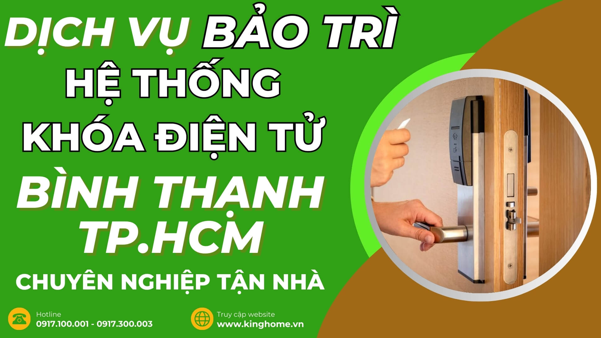 Dịch vụ bảo trì hệ thống khoá điện tử ở đâu tại Quận Bình Thạnh TPHCM chuyên nghiệp tận nhà