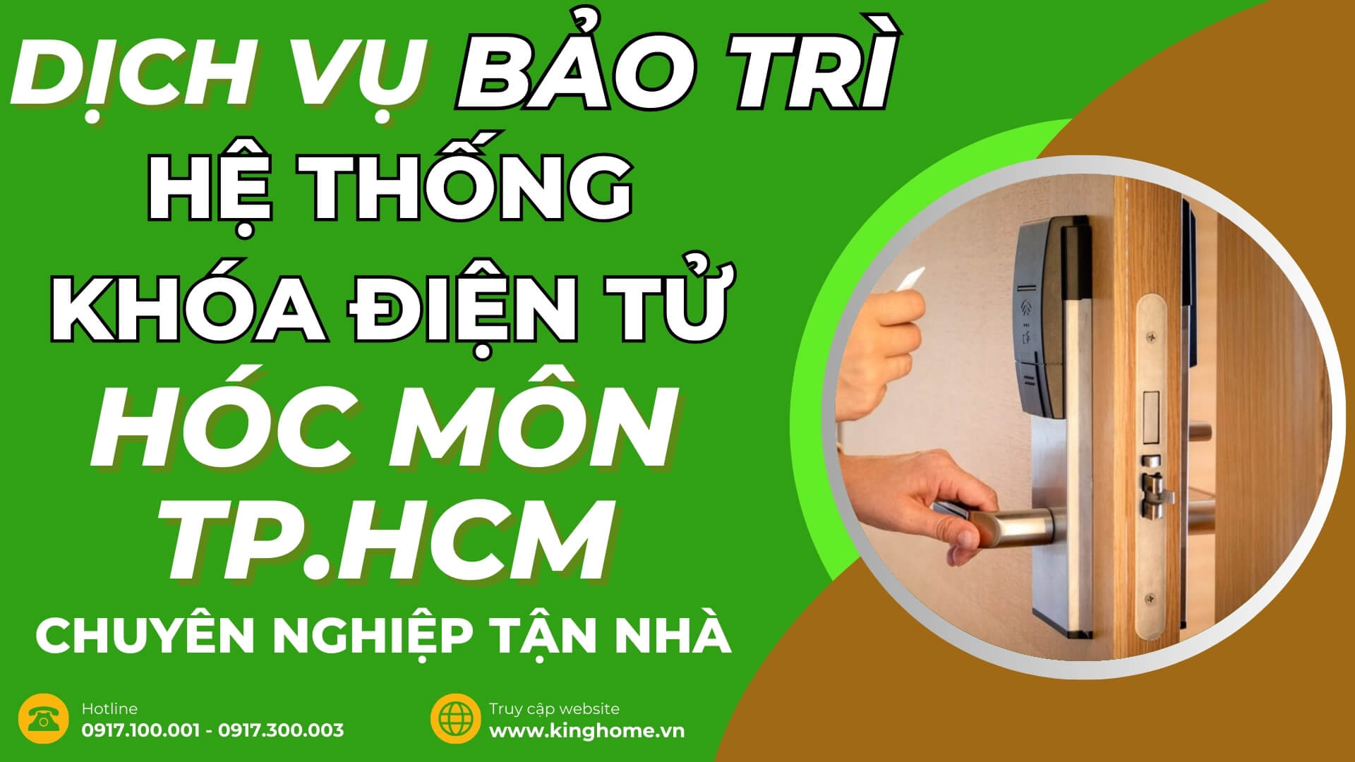 Dịch vụ bảo trì hệ thống khoá điện tử ở đâu tại Hóc Môn TPHCM chuyên nghiệp tận nhà