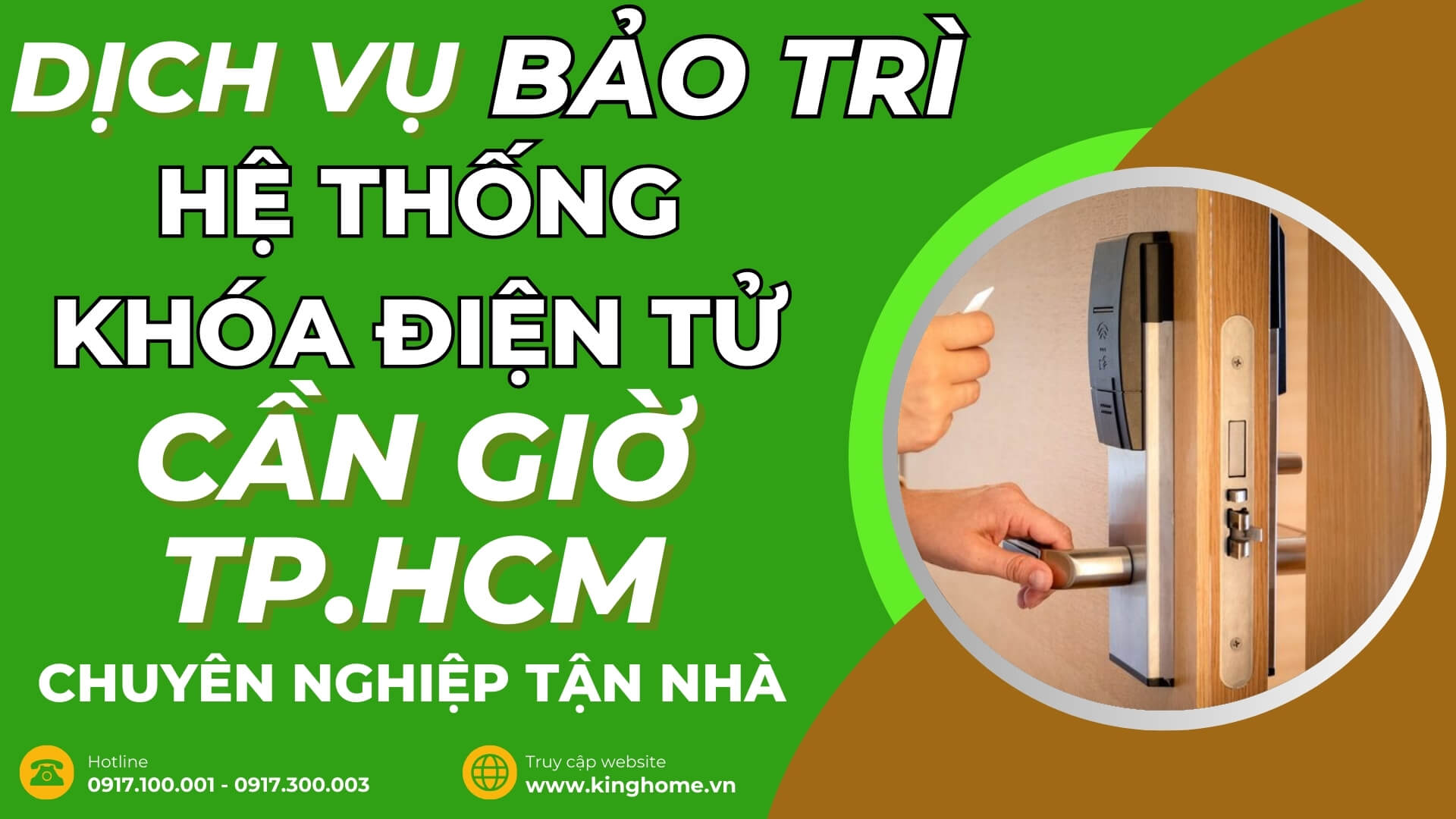 Dịch vụ bảo trì hệ thống khoá điện tử ở đâu tại Cần Giờ TPHCM chuyên nghiệp tận nhà