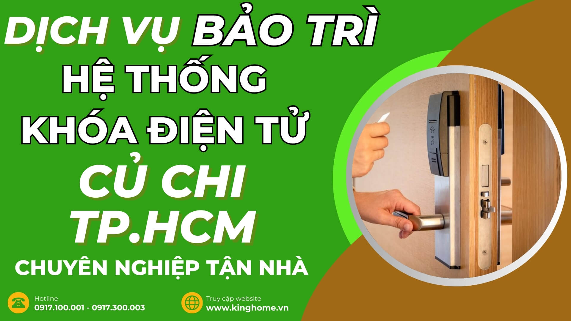 Dịch vụ bảo trì hệ thống khoá điện tử ở đâu tại Củ Chi TPHCM chuyên nghiệp tận nhà