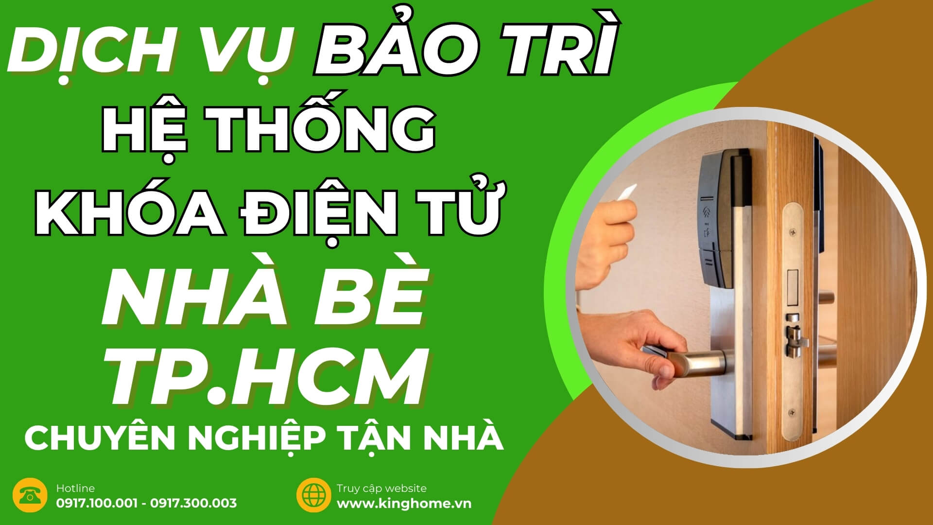 Dịch vụ bảo trì hệ thống khoá điện tử ở đâu tại Nhà bè TPHCM chuyên nghiệp tận nhà