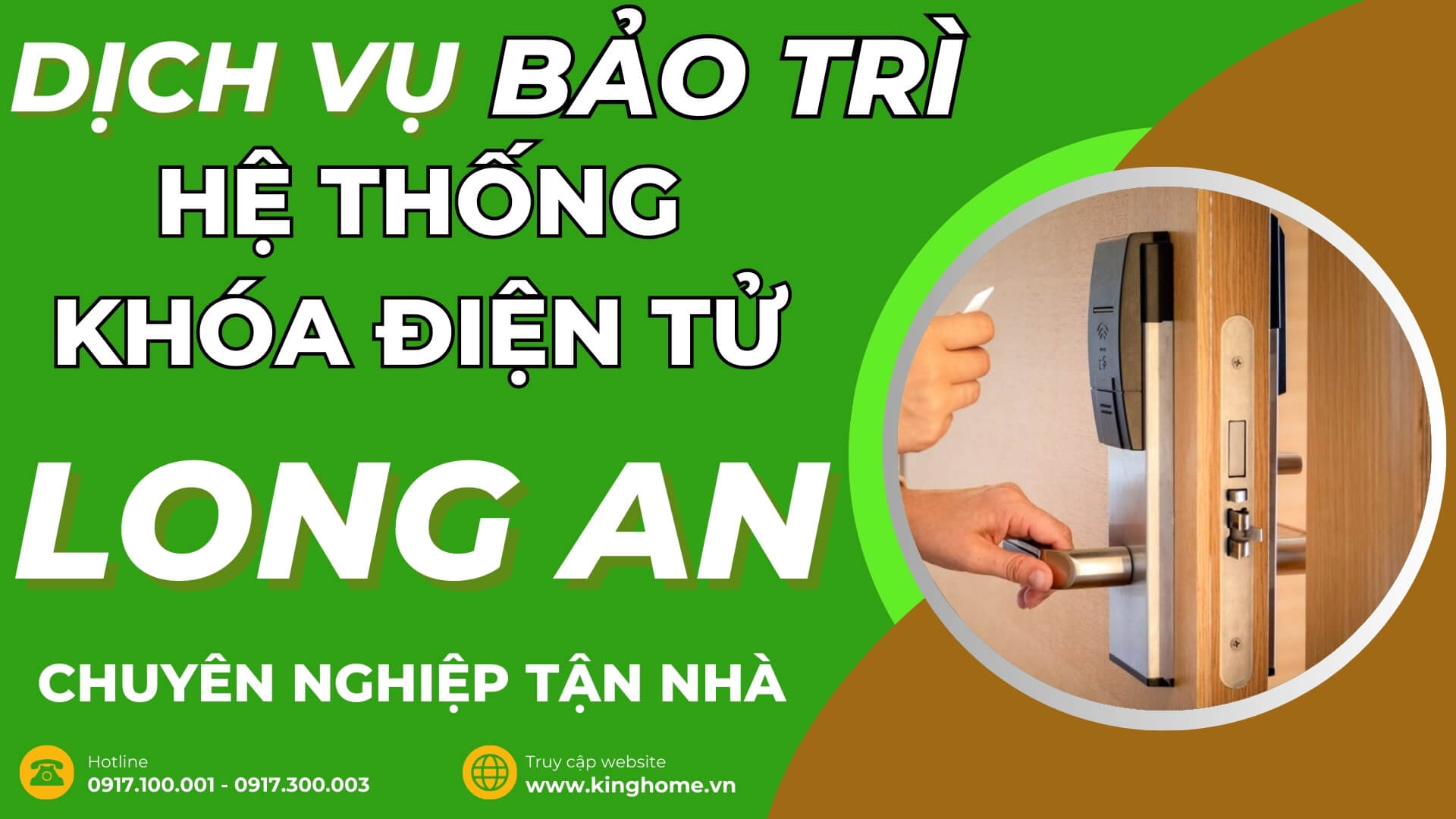 Dịch vụ bảo trì hệ thống khoá điện tử ở đâu tại Long An chuyên nghiệp tận nhà