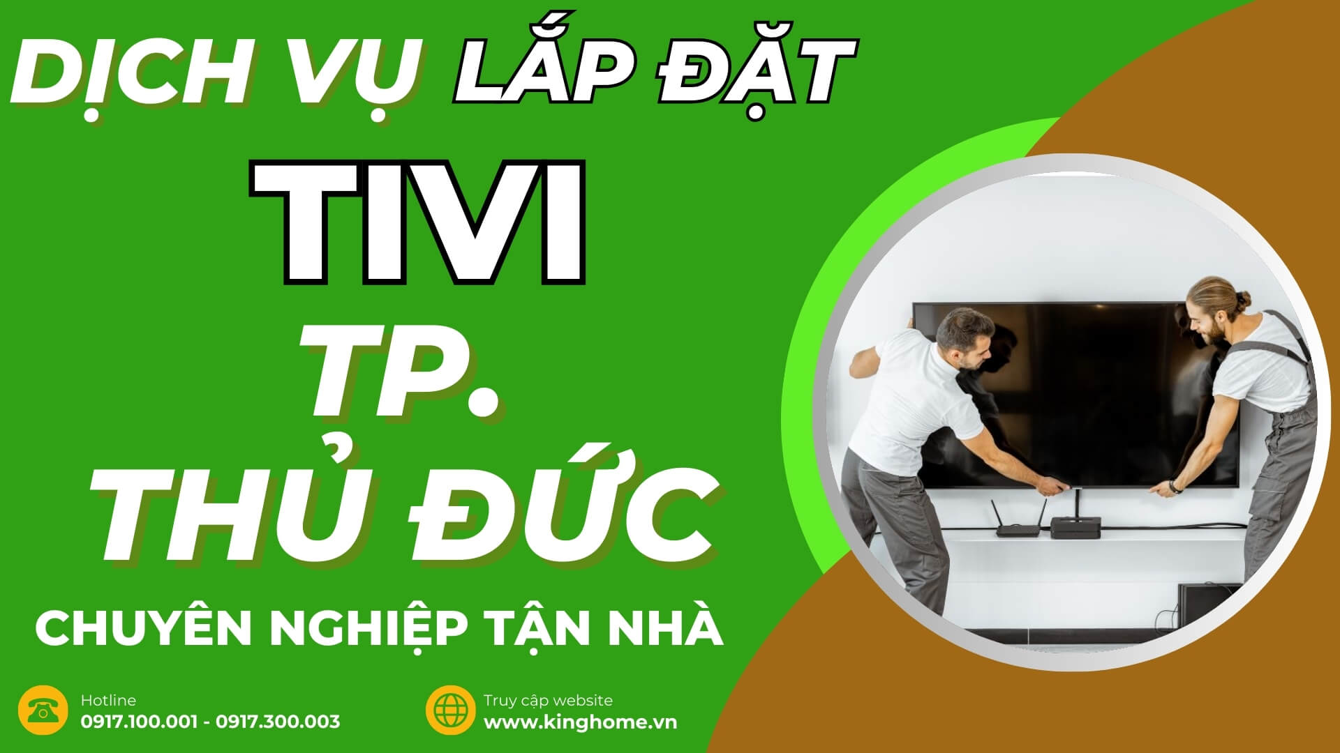 Dịch vụ lắp đặt tivi ở đâu tại TP Thủ Đức chuyên nghiệp tận nhà