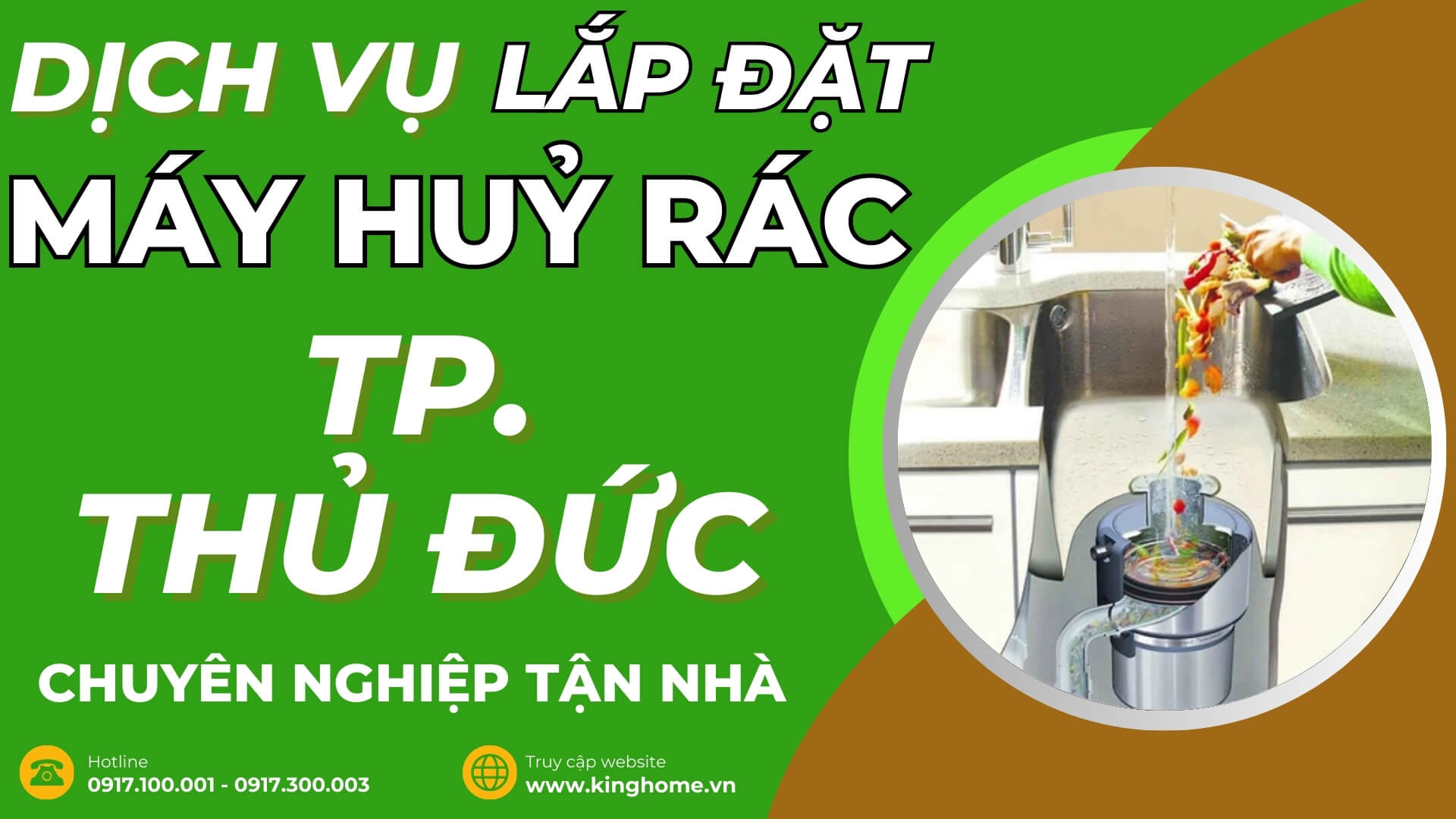 Dịch vụ lắp đặt máy huỷ rác ở đâu tại TP Thủ Đức chuyên nghiệp tận nhà