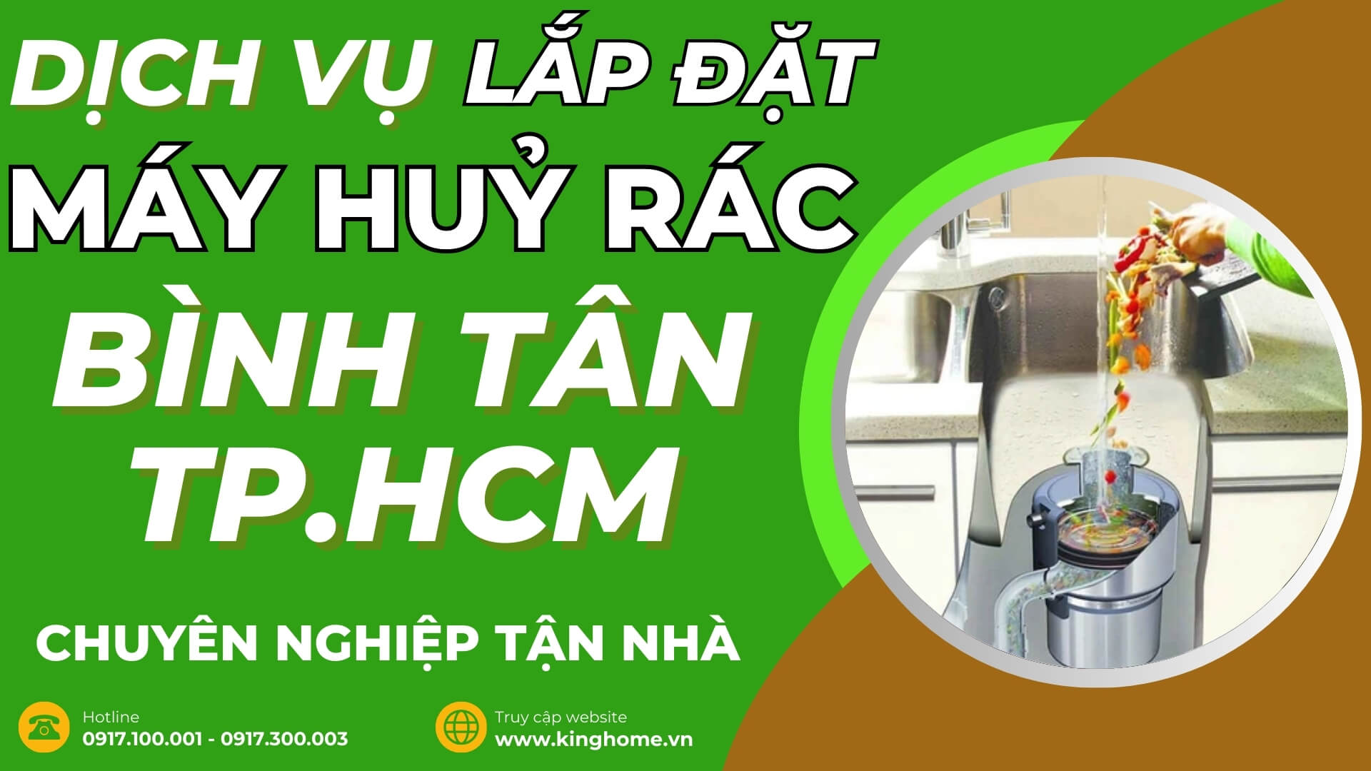 Dịch vụ lắp đặt máy huỷ rác ở đâu tại Quận Bình Tân TPHCM chuyên nghiệp tận nhà