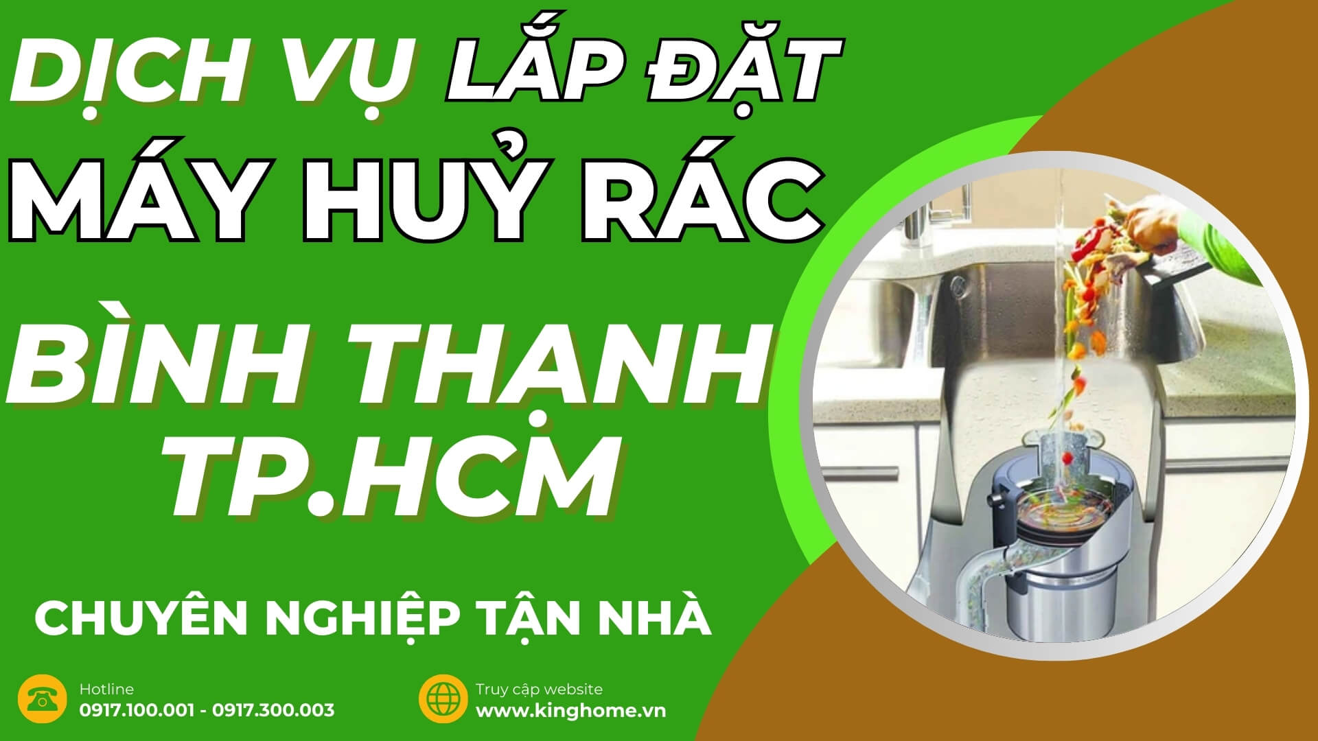 Dịch vụ lắp đặt máy huỷ rác ở đâu tại Quận Bình Thạnh TPHCM chuyên nghiệp tận nhà