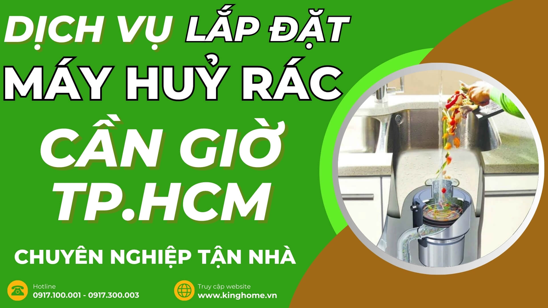 Dịch vụ lắp đặt máy huỷ rác ở đâu tại Cần Giờ TPHCM chuyên nghiệp tận nhà