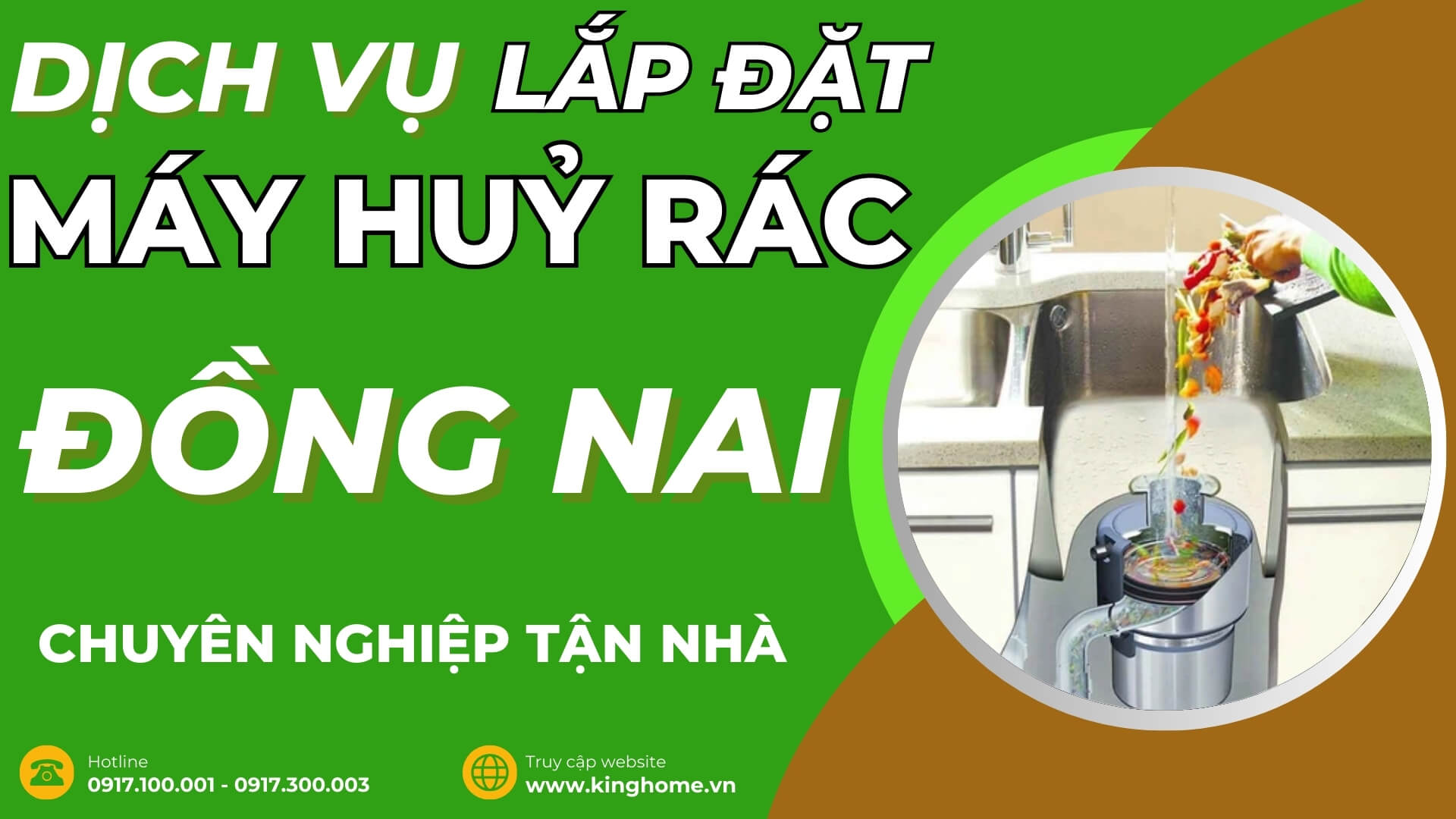 Dịch vụ lắp đặt máy huỷ rác ở đâu tại Đồng Nai chuyên nghiệp tận nhà