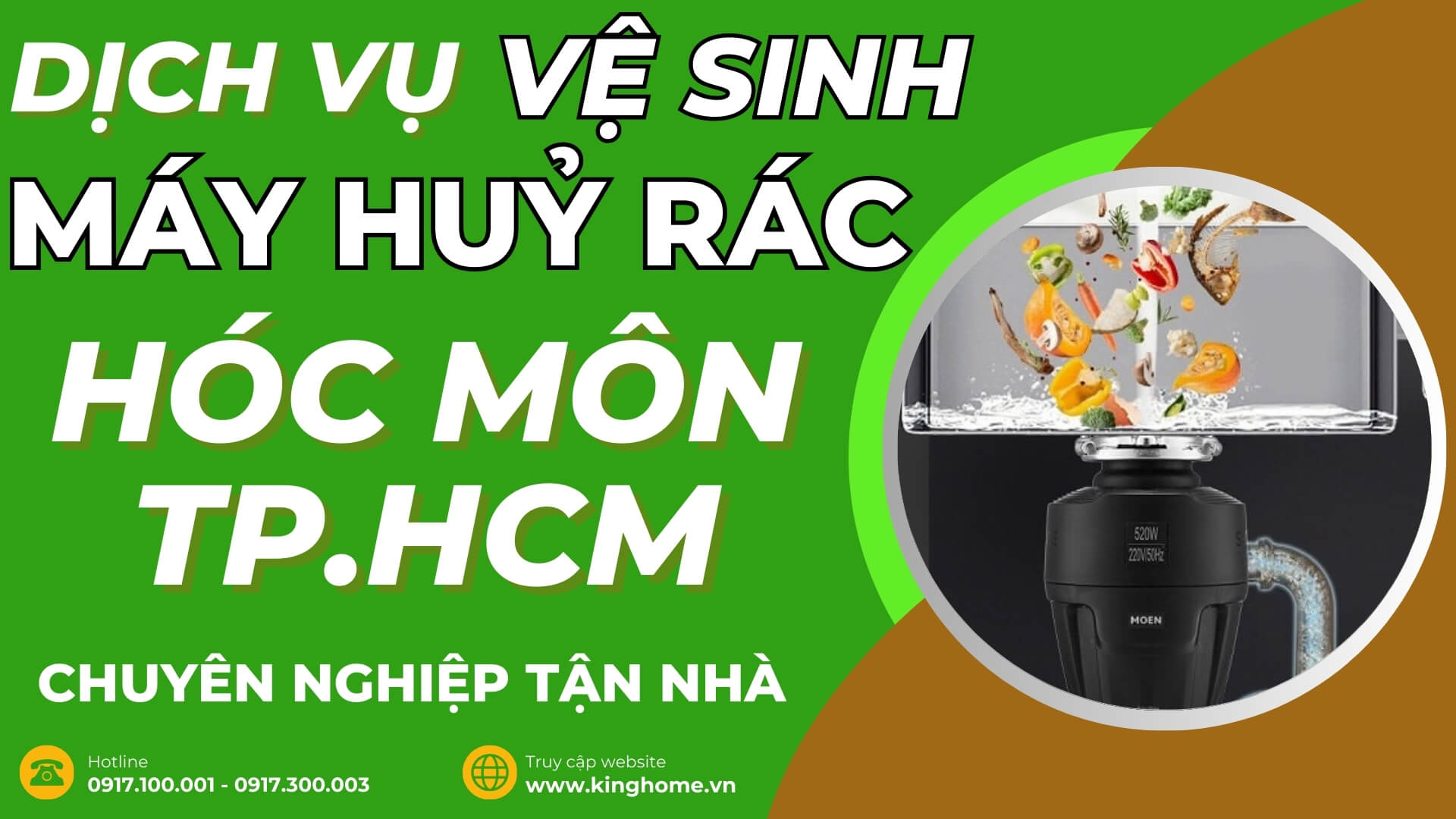 Dịch vụ vệ sinh máy huỷ rác ở đâu tại Hóc Môn TPHCM chuyên nghiệp tận nhà