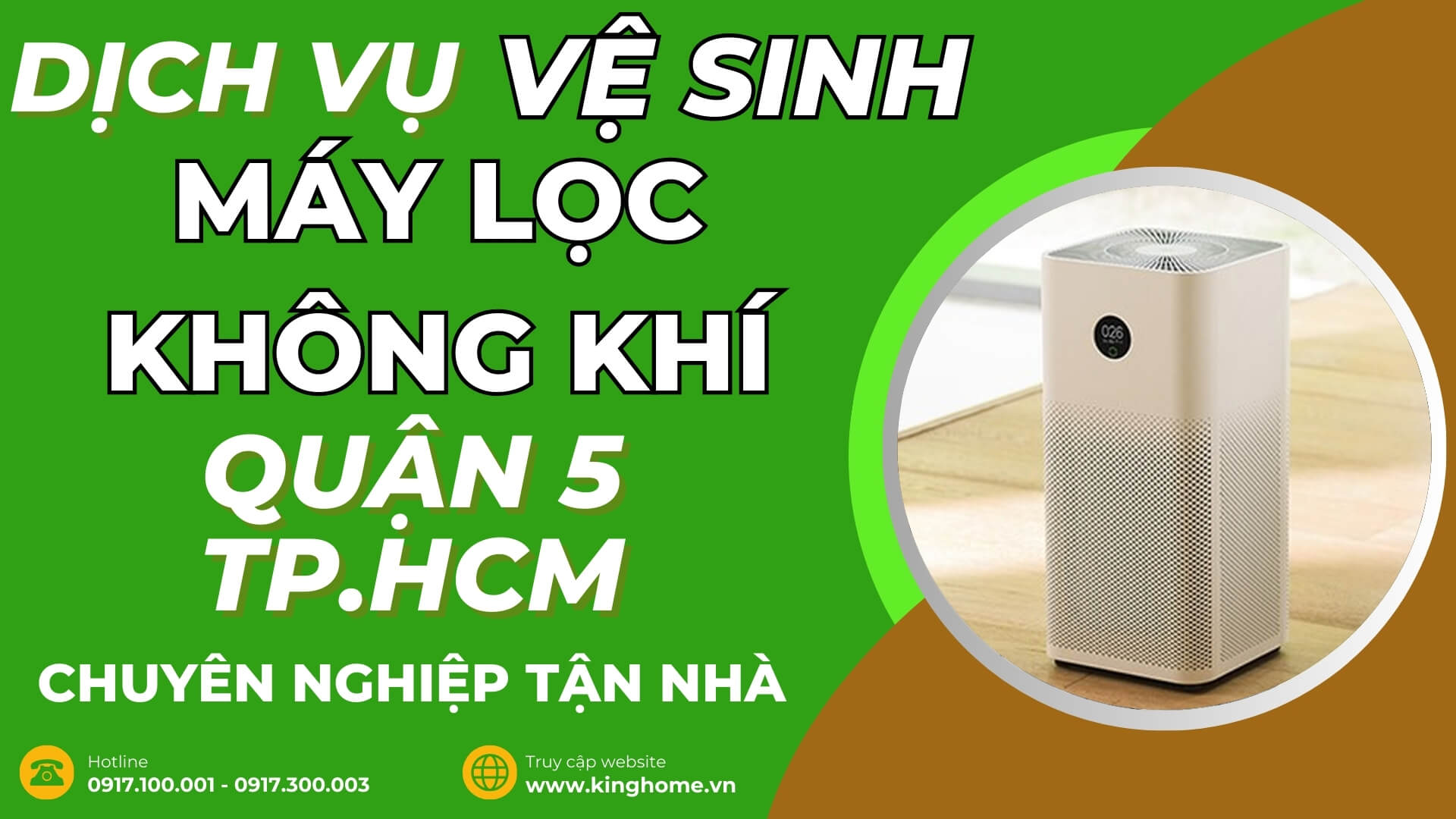 Dịch vụ vệ sinh máy lọc không khí ở đâu tại Quận 5 TPHCM chuyên nghiệp tận nhà