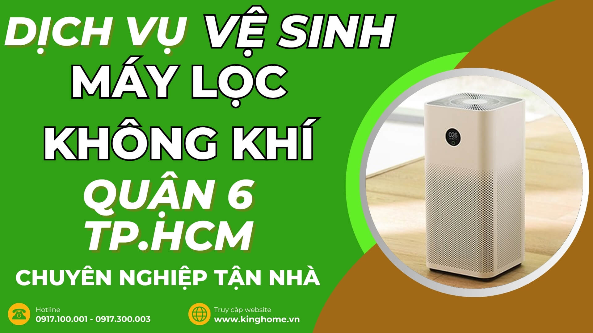 Dịch vụ vệ sinh máy lọc không khí ở đâu tại Quận 6 TPHCM chuyên nghiệp tận nhà