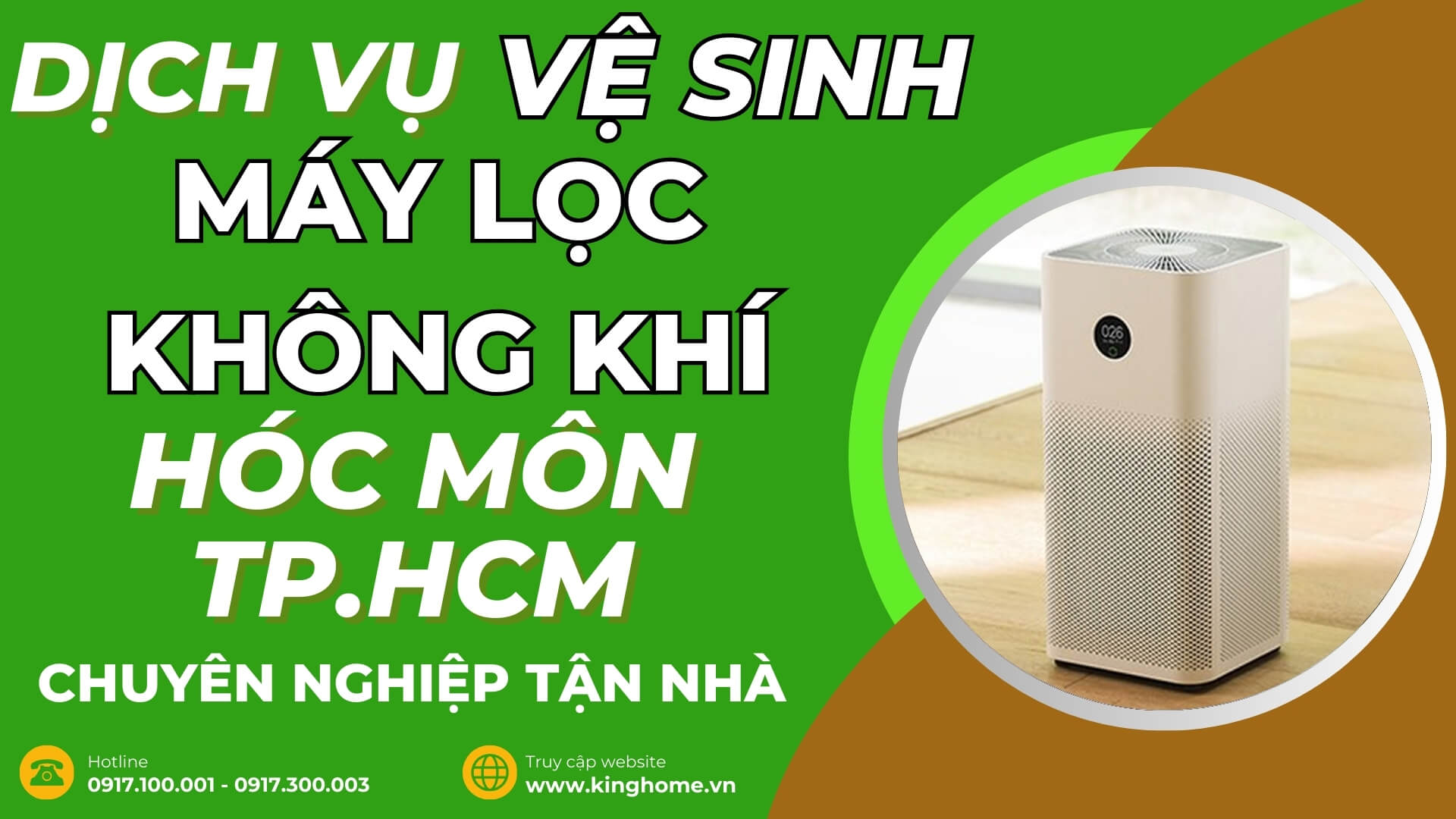 Dịch vụ vệ sinh máy lọc không khí ở đâu tại Hóc Môn TPHCM chuyên nghiệp tận nhà