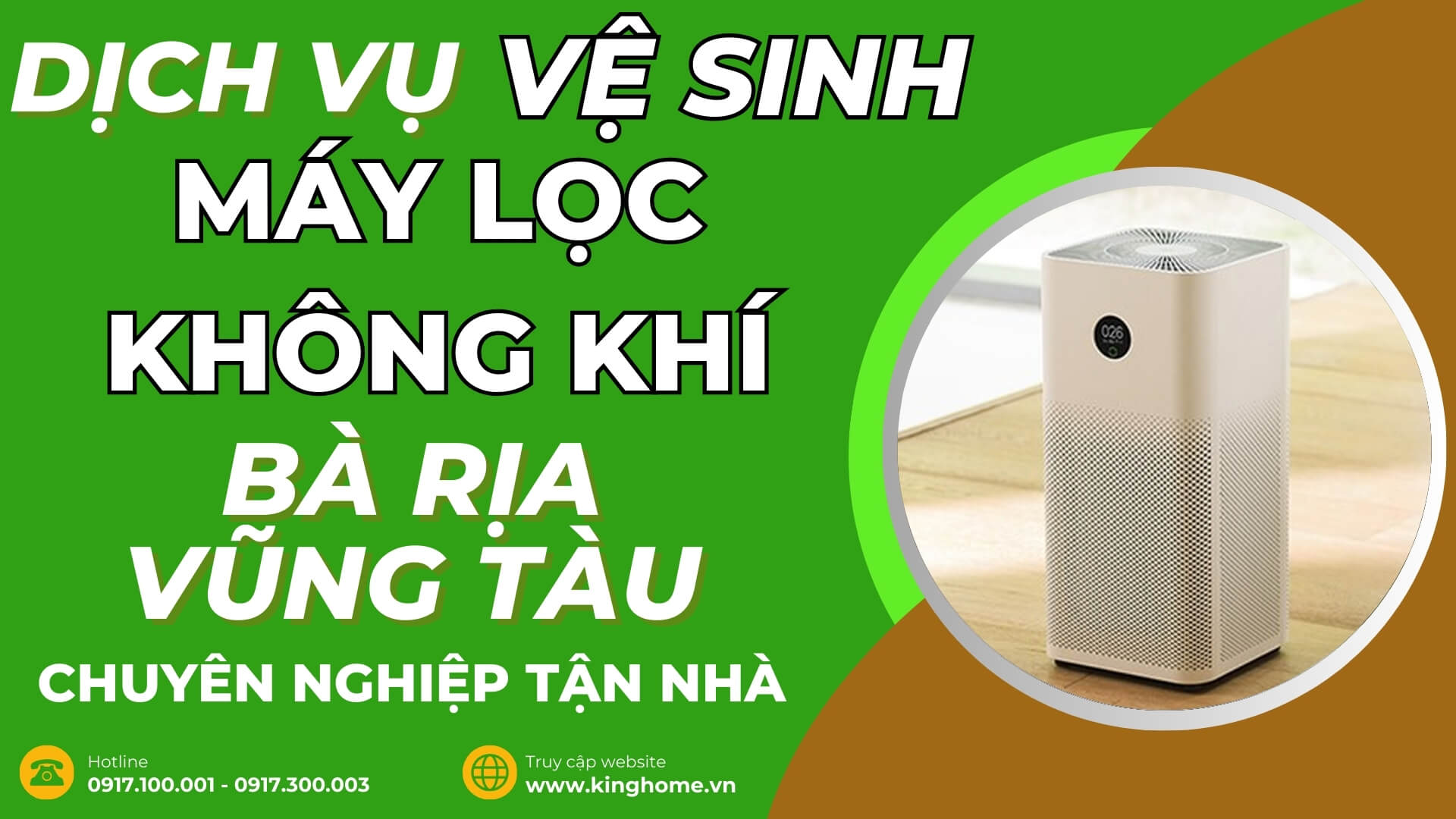 Dịch vụ vệ sinh máy lọc không khí ở đâu tại Bà Rịa - Vũng Tàu chuyên nghiệp tận nhà