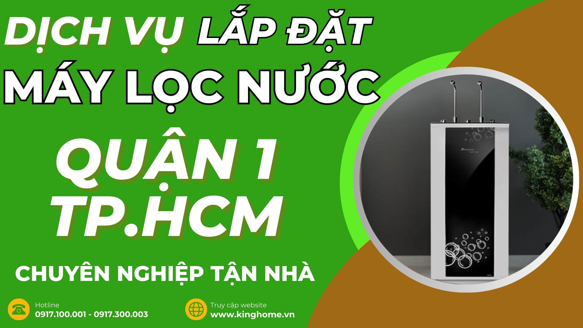 Dịch vụ lắp đặt máy lọc nước ở đâu tại Quận 1 TPHCM chuyên nghiệp tận nhà