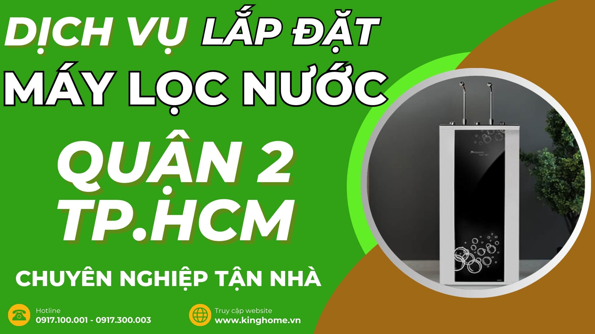 Dịch vụ lắp đặt máy lọc nước ở đâu tại Quận 2 TPHCM chuyên nghiệp tận nhà