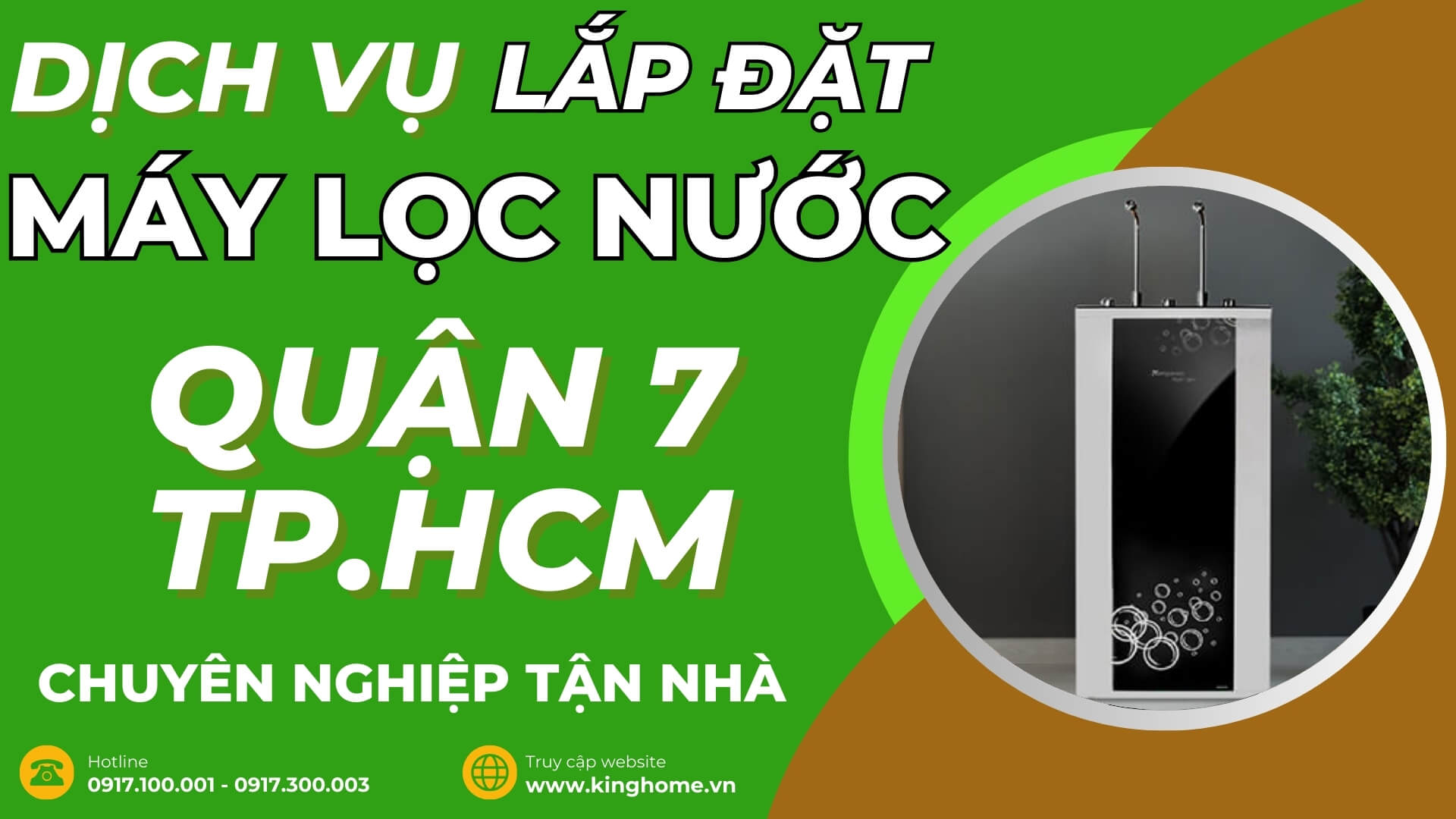 Dịch vụ lắp đặt máy lọc nước ở đâu tại Quận 7 TPHCM chuyên nghiệp tận nhà