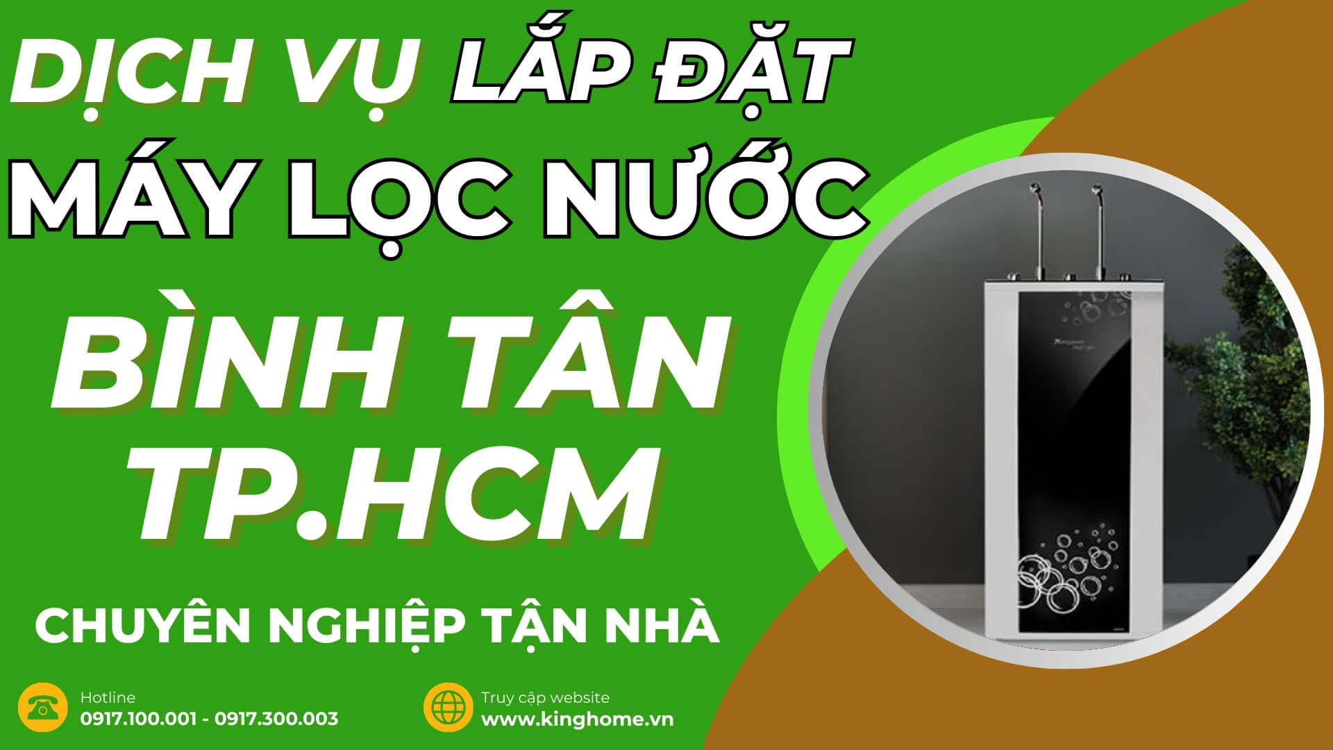 Dịch vụ lắp đặt máy lọc nước ở đâu tại Quận Bình Tân TPHCM chuyên nghiệp tận nhà