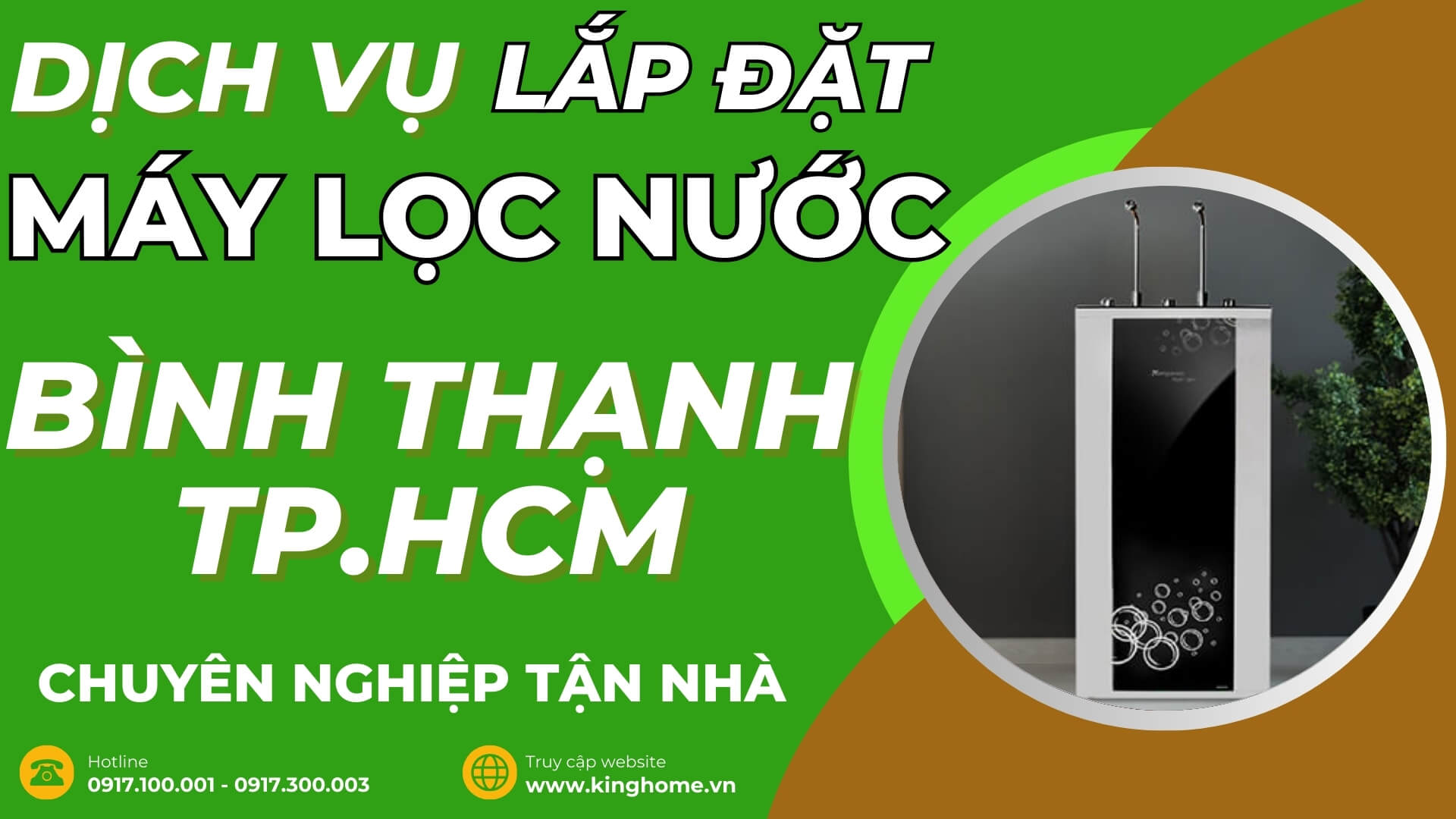 Dịch vụ lắp đặt máy lọc nước ở đâu tại Quận Bình Thạnh TPHCM chuyên nghiệp tận nhà