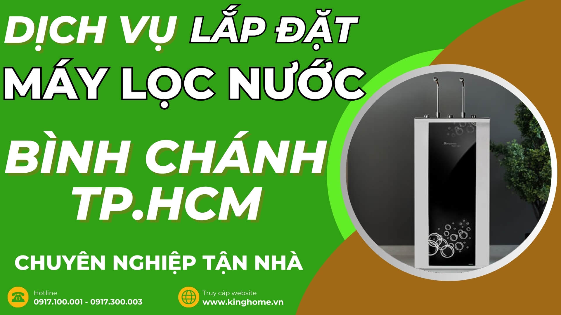 Dịch vụ lắp đặt máy lọc nước ở đâu tại Bình Chánh TPHCM chuyên nghiệp tận nhà