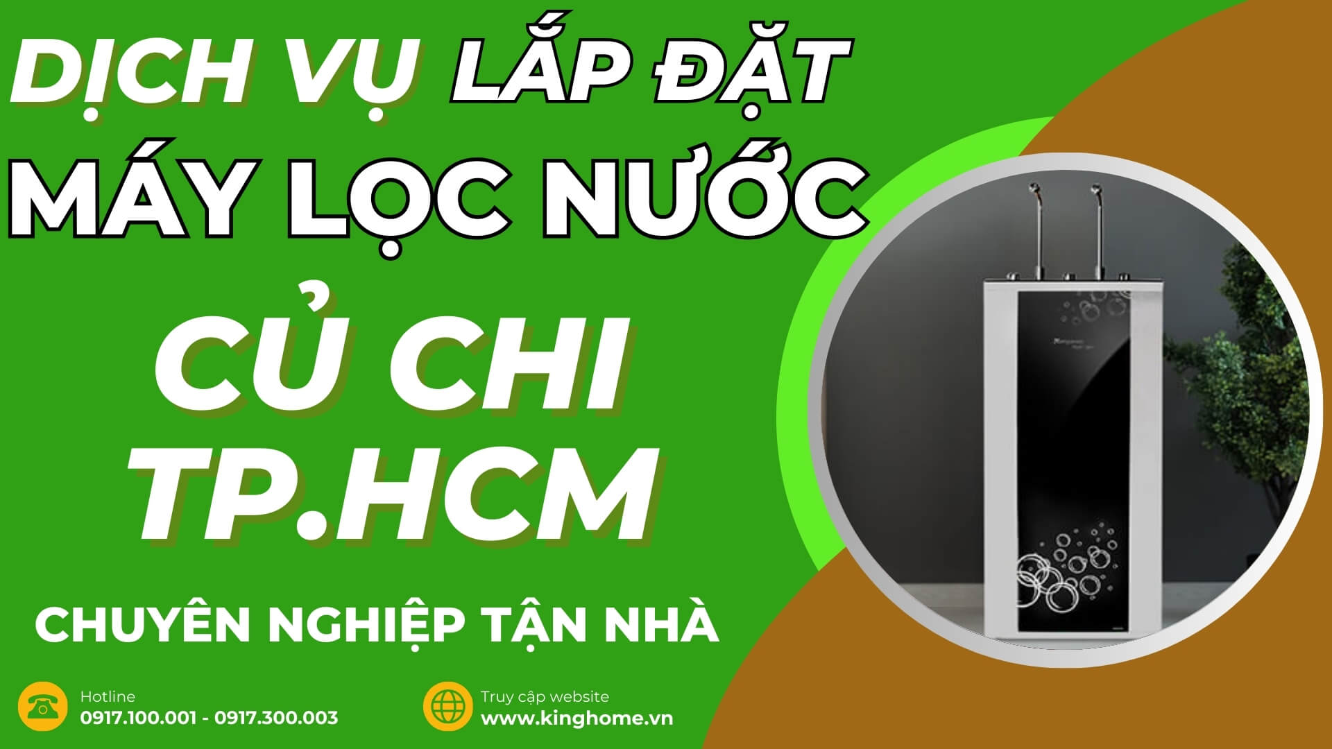 Dịch vụ lắp đặt máy lọc nước ở đâu tại Củ Chi TPHCM chuyên nghiệp tận nhà