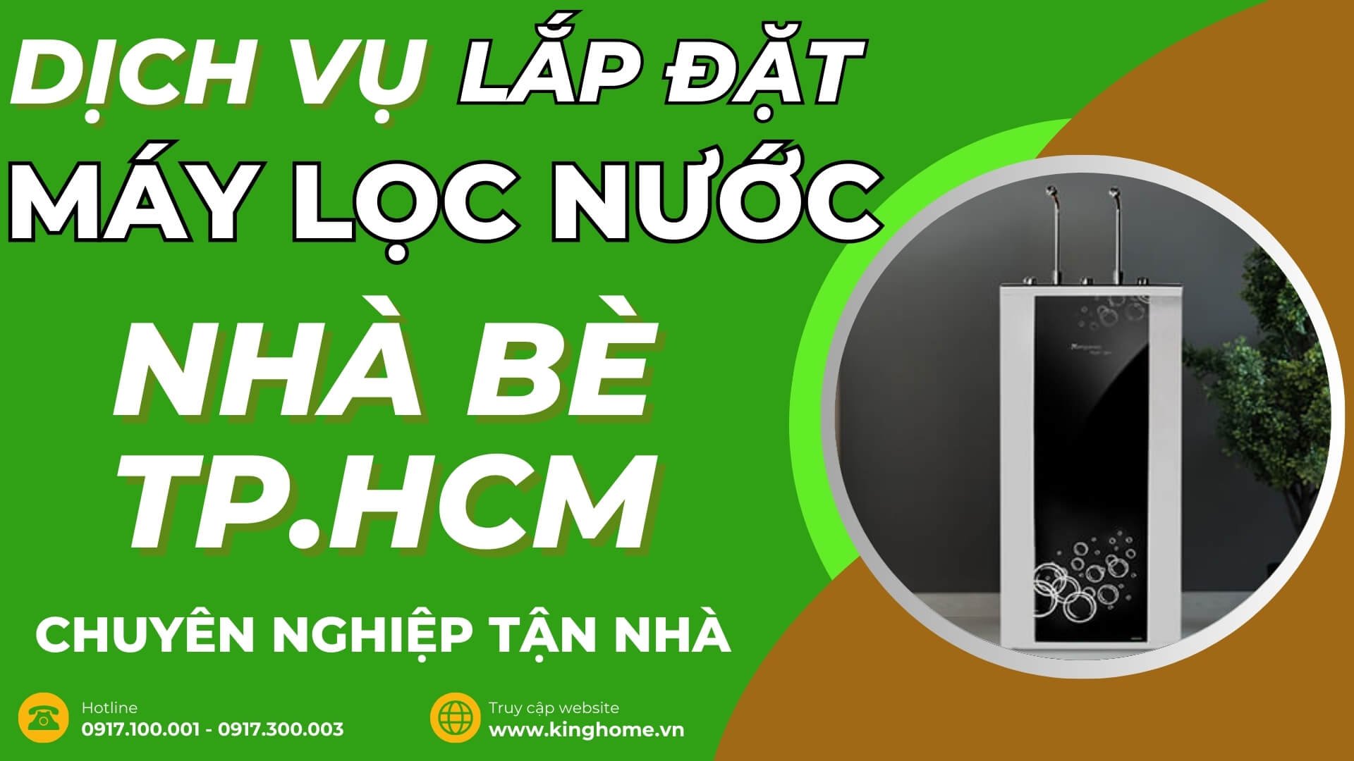 Dịch vụ lắp đặt máy lọc nước ở đâu tại Nhà bè TPHCM chuyên nghiệp tận nhà