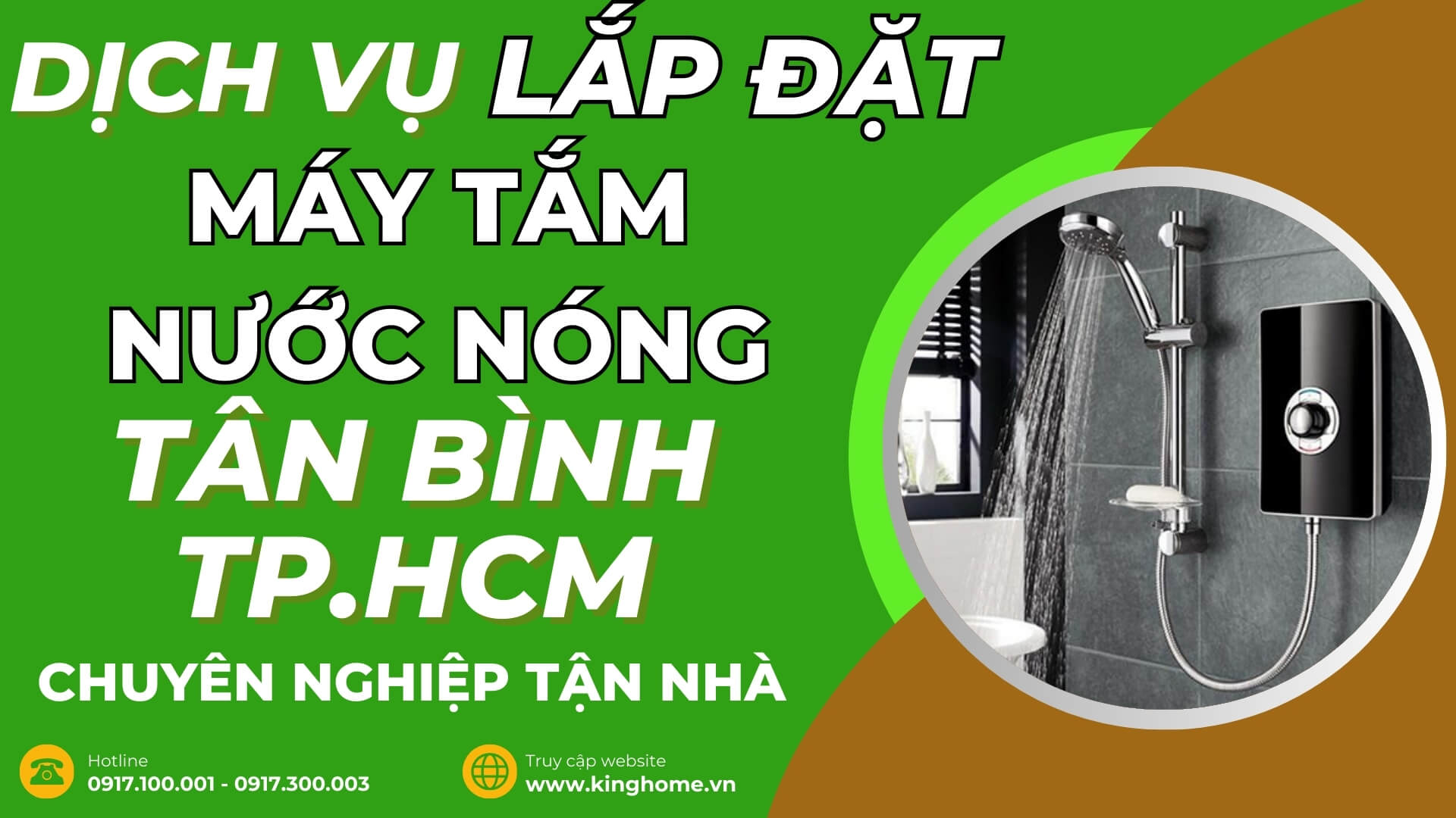 Dịch vụ lắp đặt máy tắm nước nóng ở đâu tại Quận Tân Bình TPHCM chuyên nghiệp tận nhà