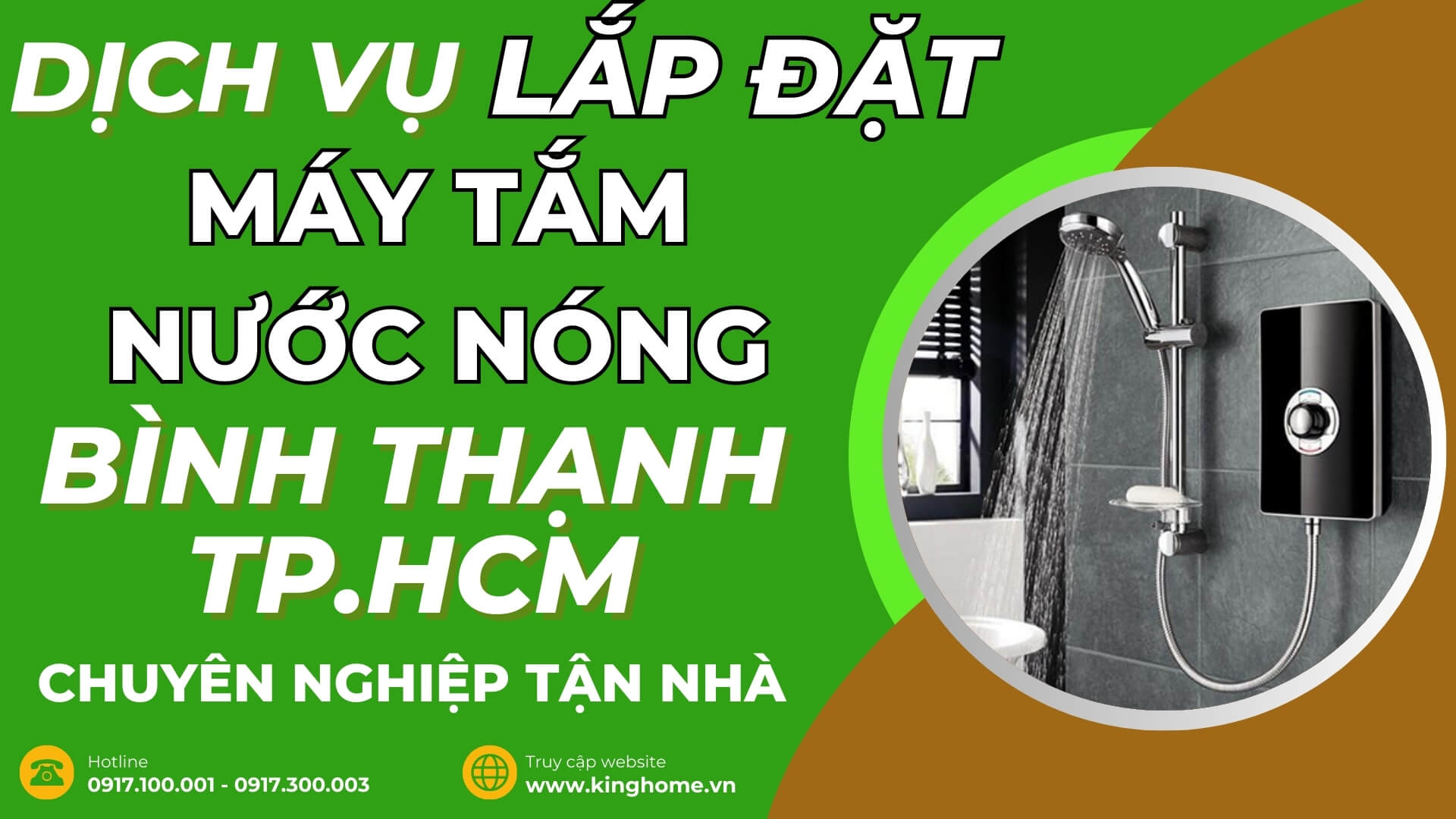 Dịch vụ lắp đặt máy tắm nước nóng ở đâu tại Quận Bình Thạnh TPHCM chuyên nghiệp tận nhà