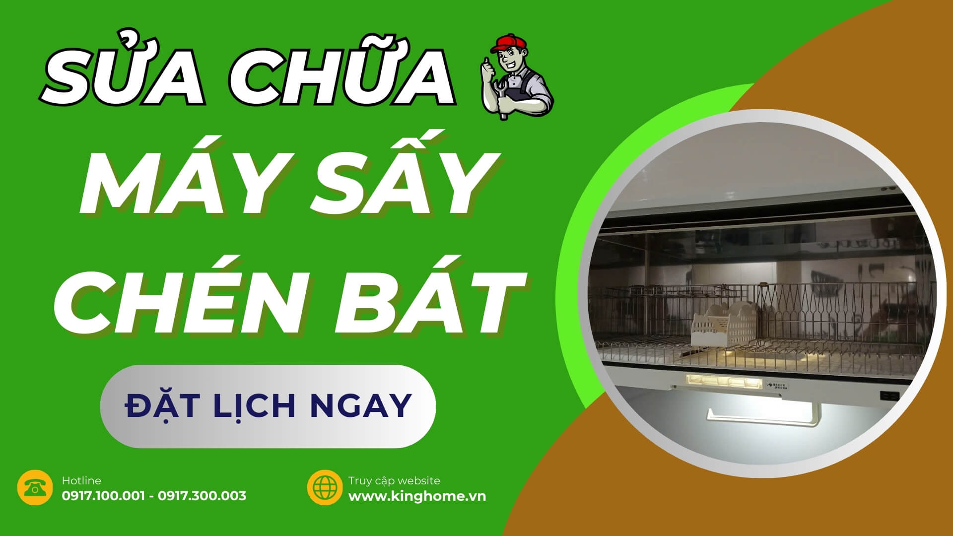 Dịch vụ sửa chữa máy sấy chén bát tại TPHCM chuyên nghiệp tận nhà