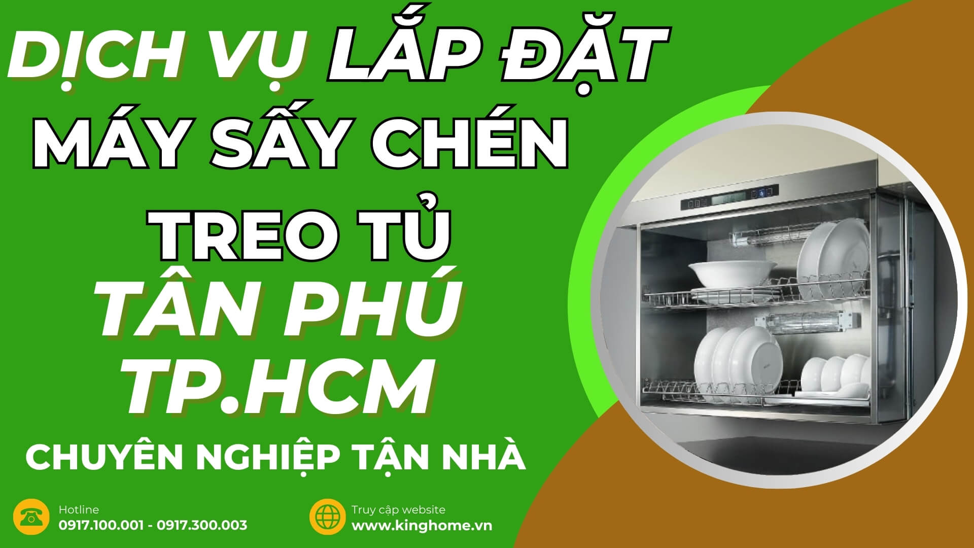Dịch vụ lắp đặt máy sấy chén treo tủ ở đâu tại Quận Tân Phú TPHCM chuyên nghiệp tận nhà