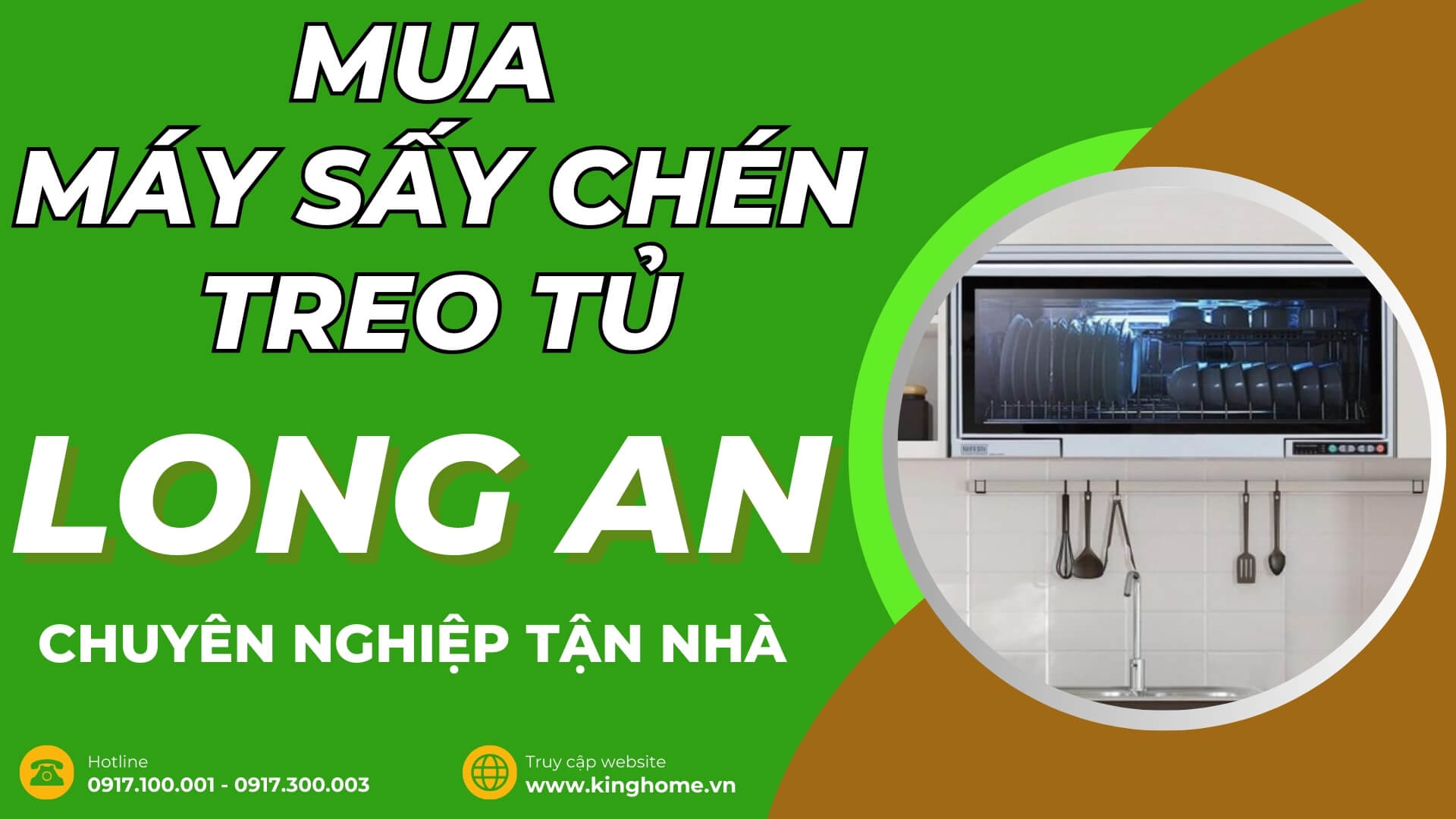 Mua máy sấy chén treo tủ ở đâu tại Long An để đảm bảo sản phẩm chất lượng, giá tốt?